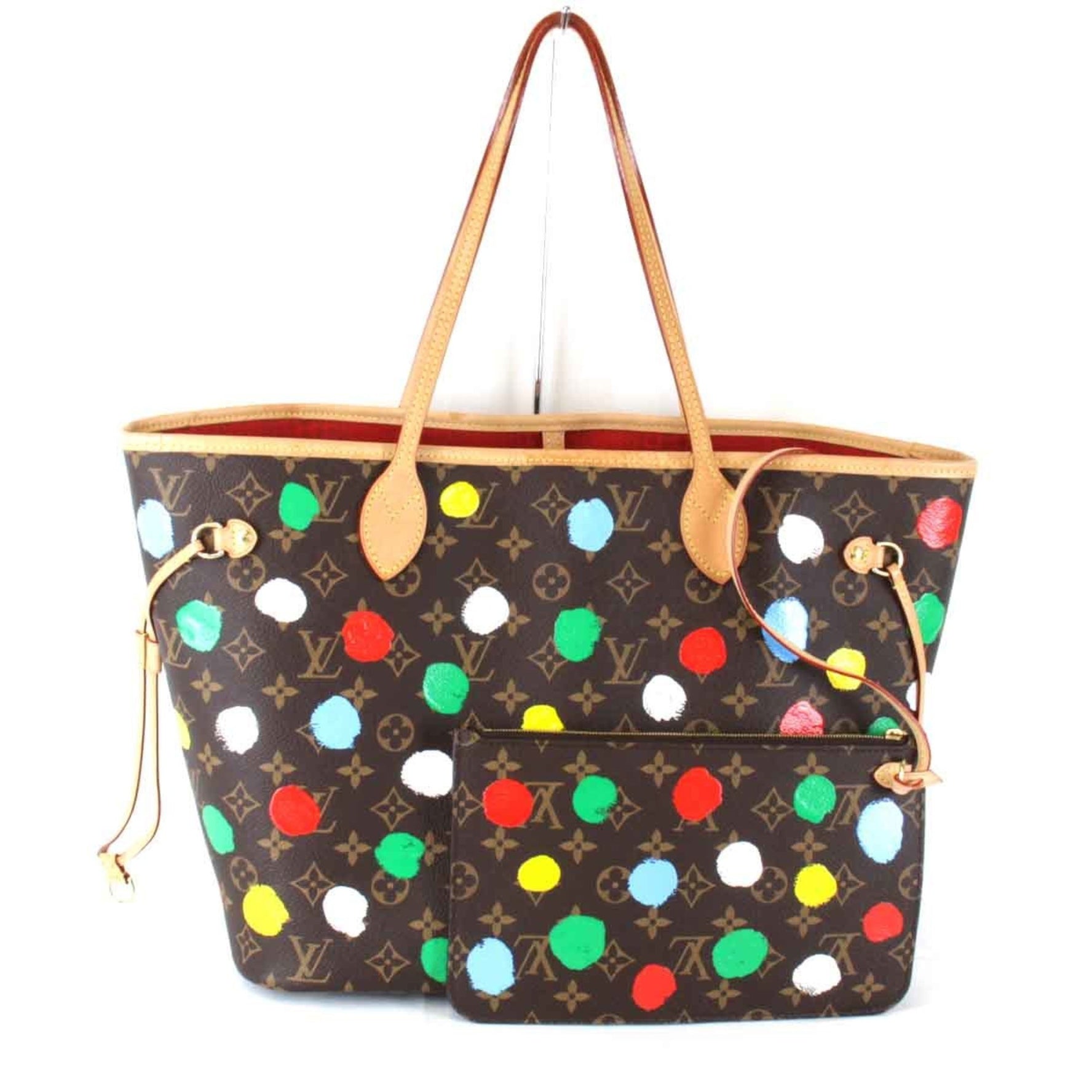 Louis Vuitton LV x YK Neverfull MM Shoulder Bag Monogram Canvas Brown