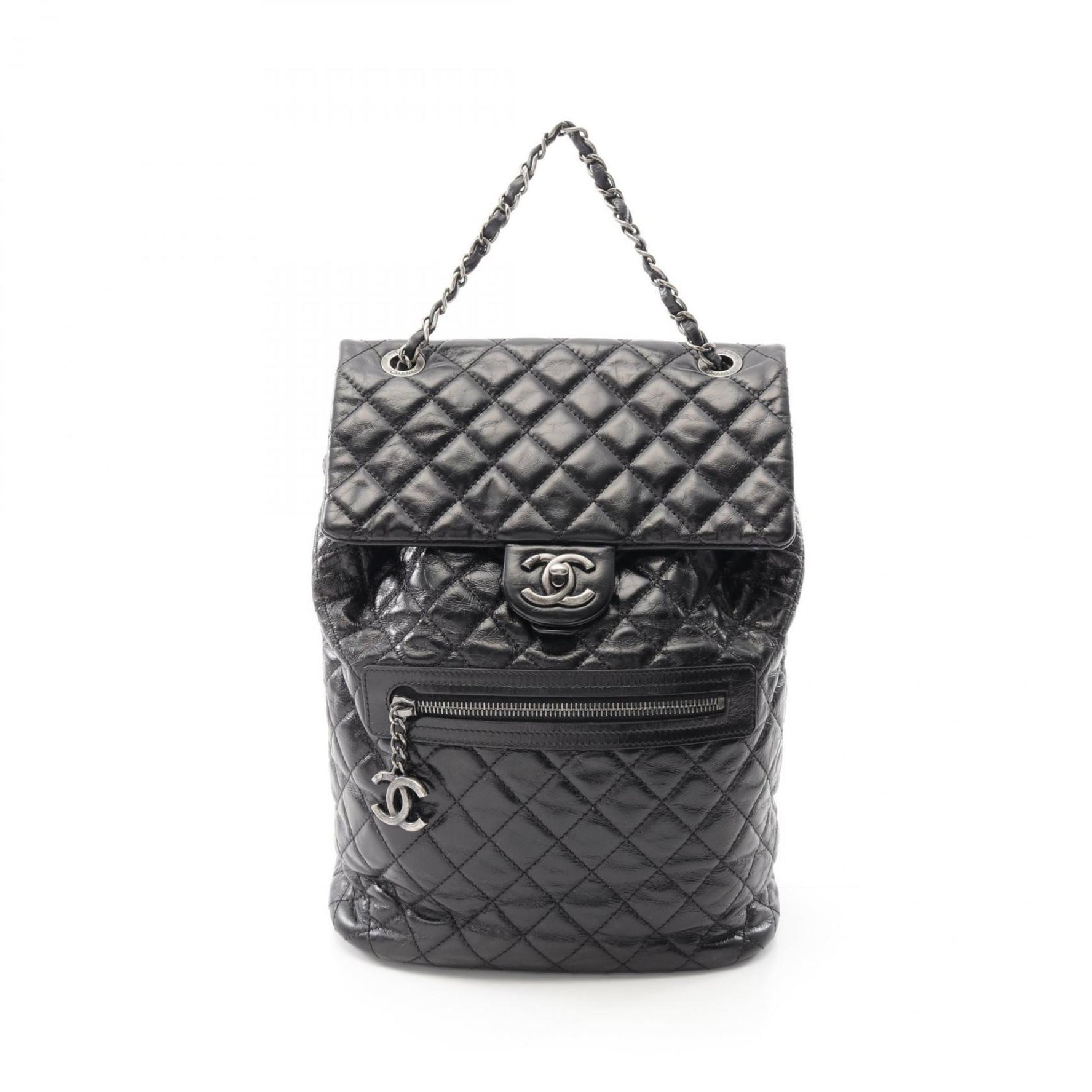 CHANEL Matelasse Backpack, Leather