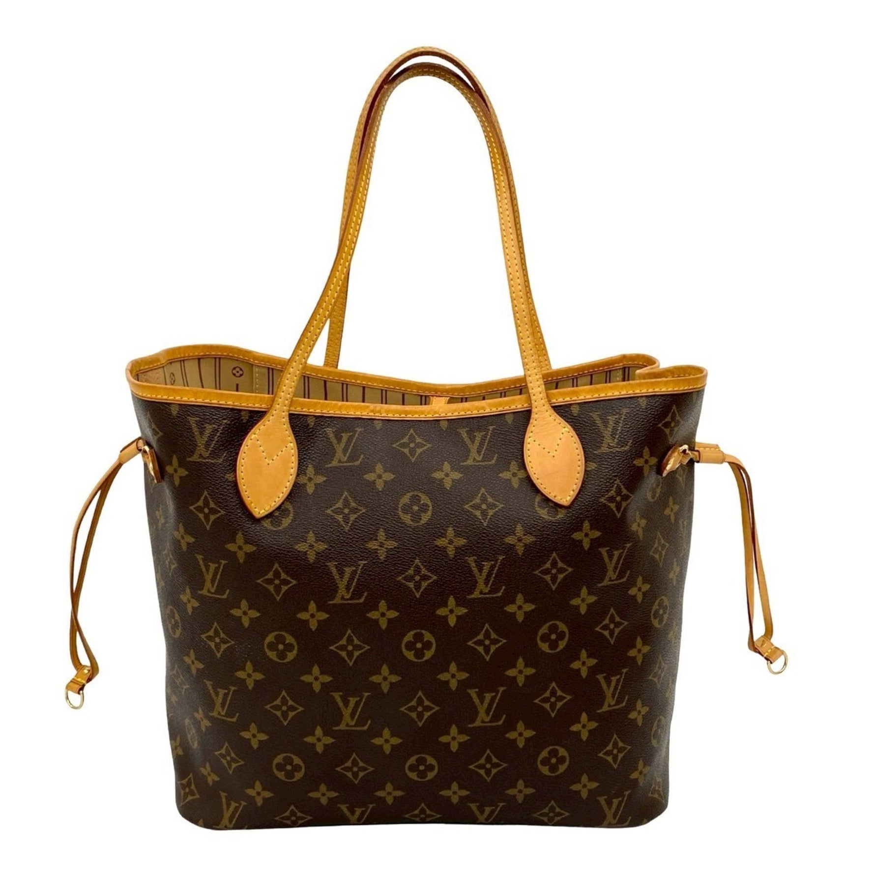 LOUIS VUITTON Neverfull MM Monogram Leather Tote Bag, Handbag, Semi-Shoulder
