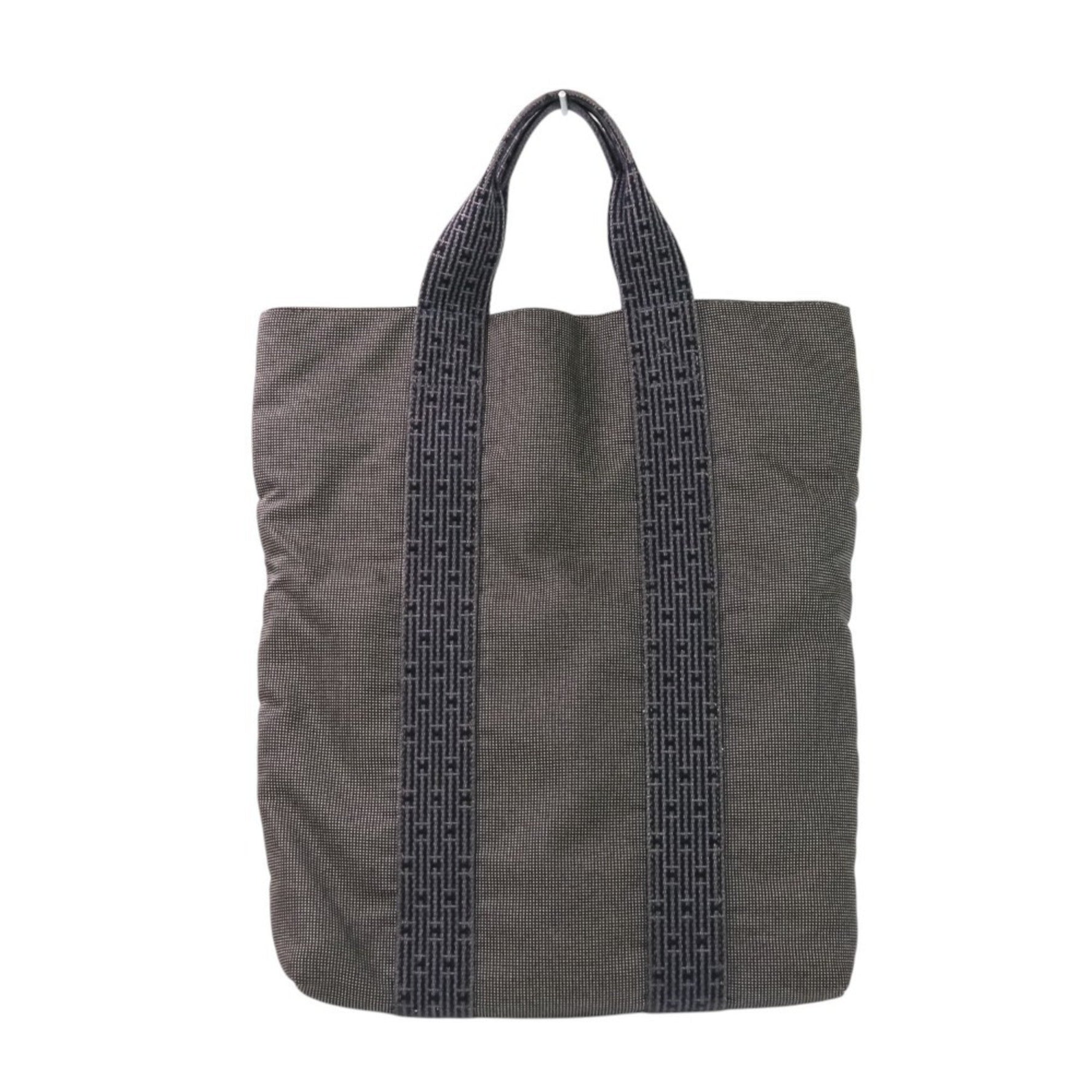 HERMES Airline Cabas Canvas Tote Bag, Kids
