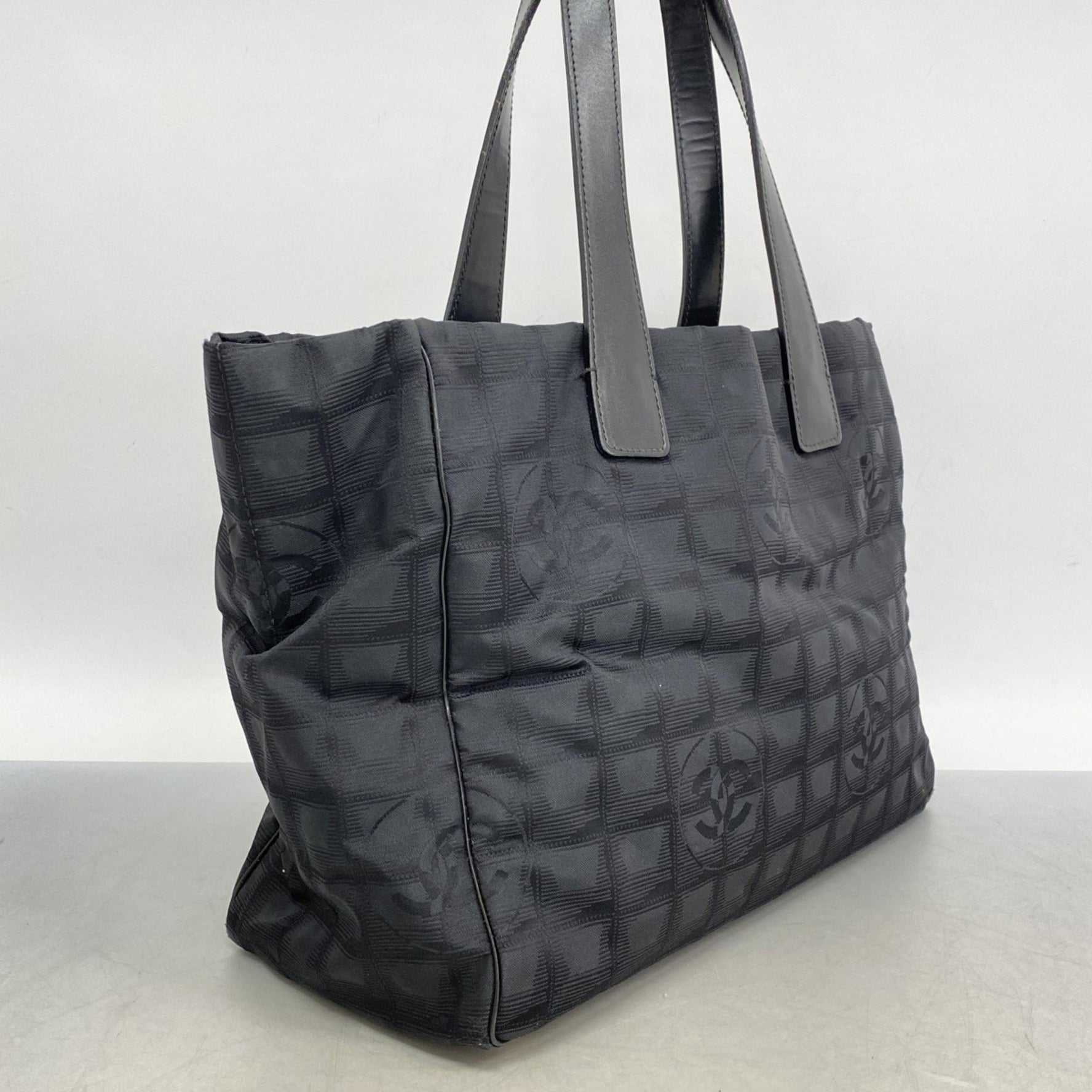 Chanel New Travel Nylon Tote Bag in Champagne