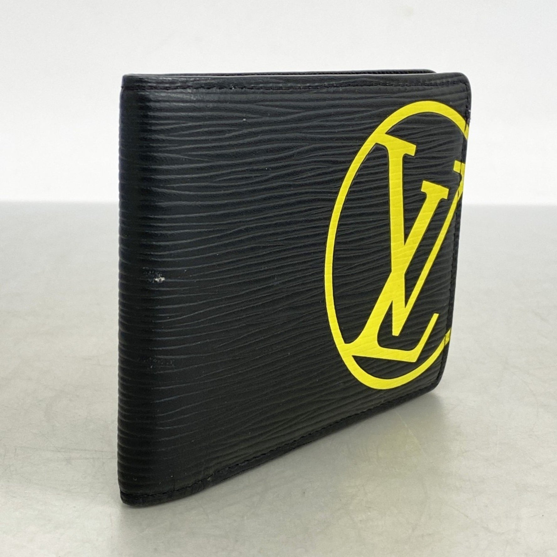 Louis Vuitton Epi Wallet LV Circle Portefeuille Multiple M67907 Noir Men's