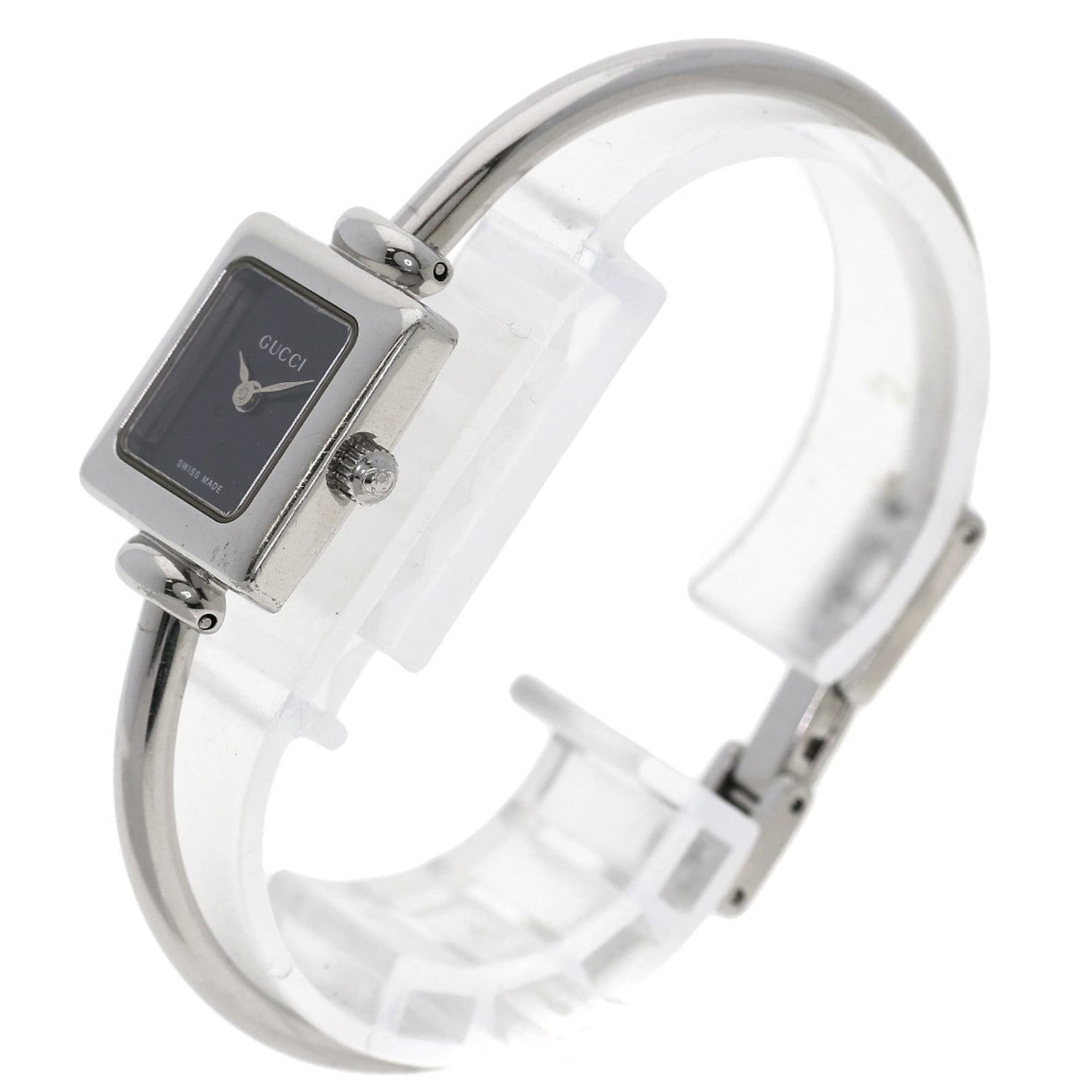 Gucci 1900L Square Face Watch Stainless Steel SS Ladies GUCCI