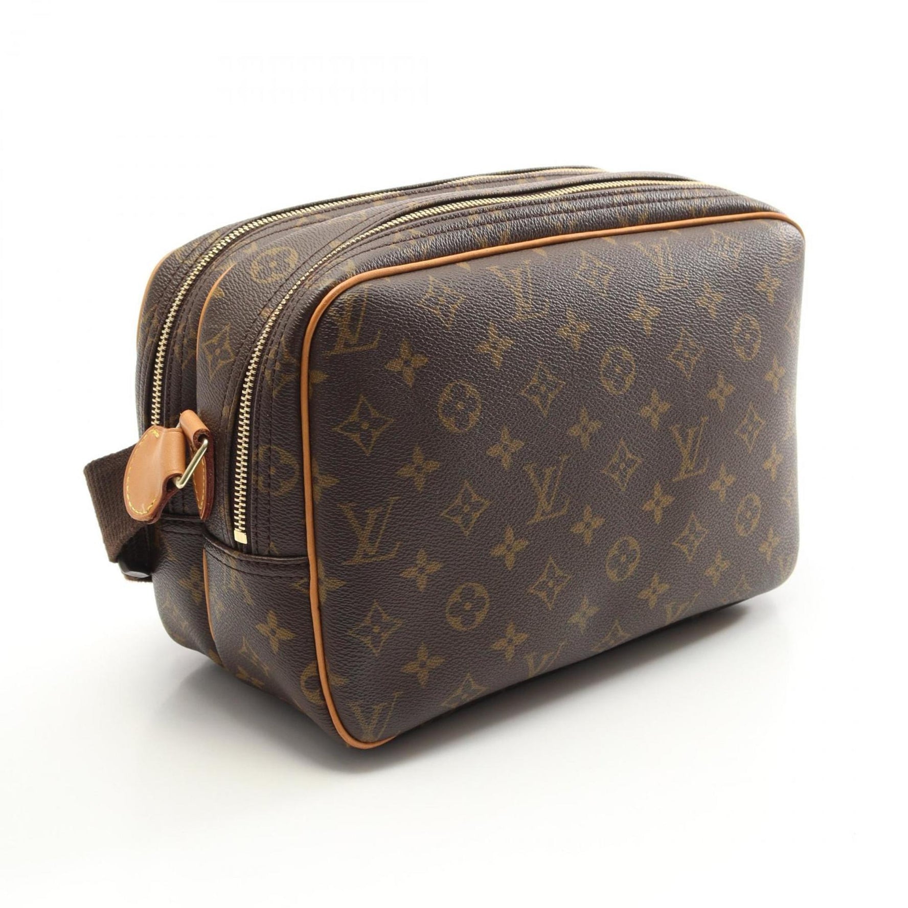 Louis Vuitton Reporter PM Shoulder Bag, Coated Canvas and Leather, Monogram, Brown