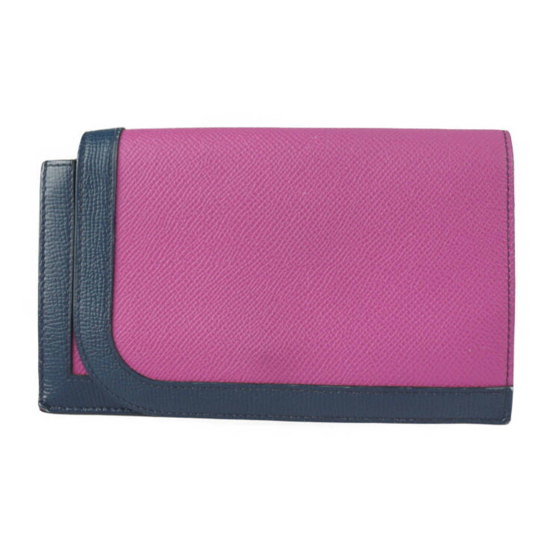 HERMES Camaille Long Wallet Vaux Epsom Magnolia Broodmalte Capucines C Engraved
