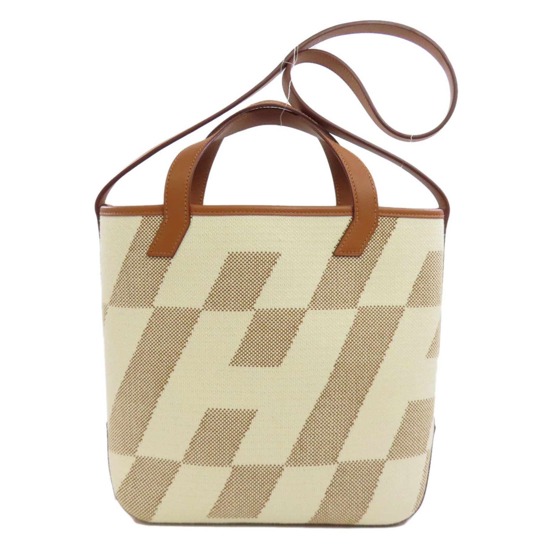 Hermes Ambier PM Handbag Canvas