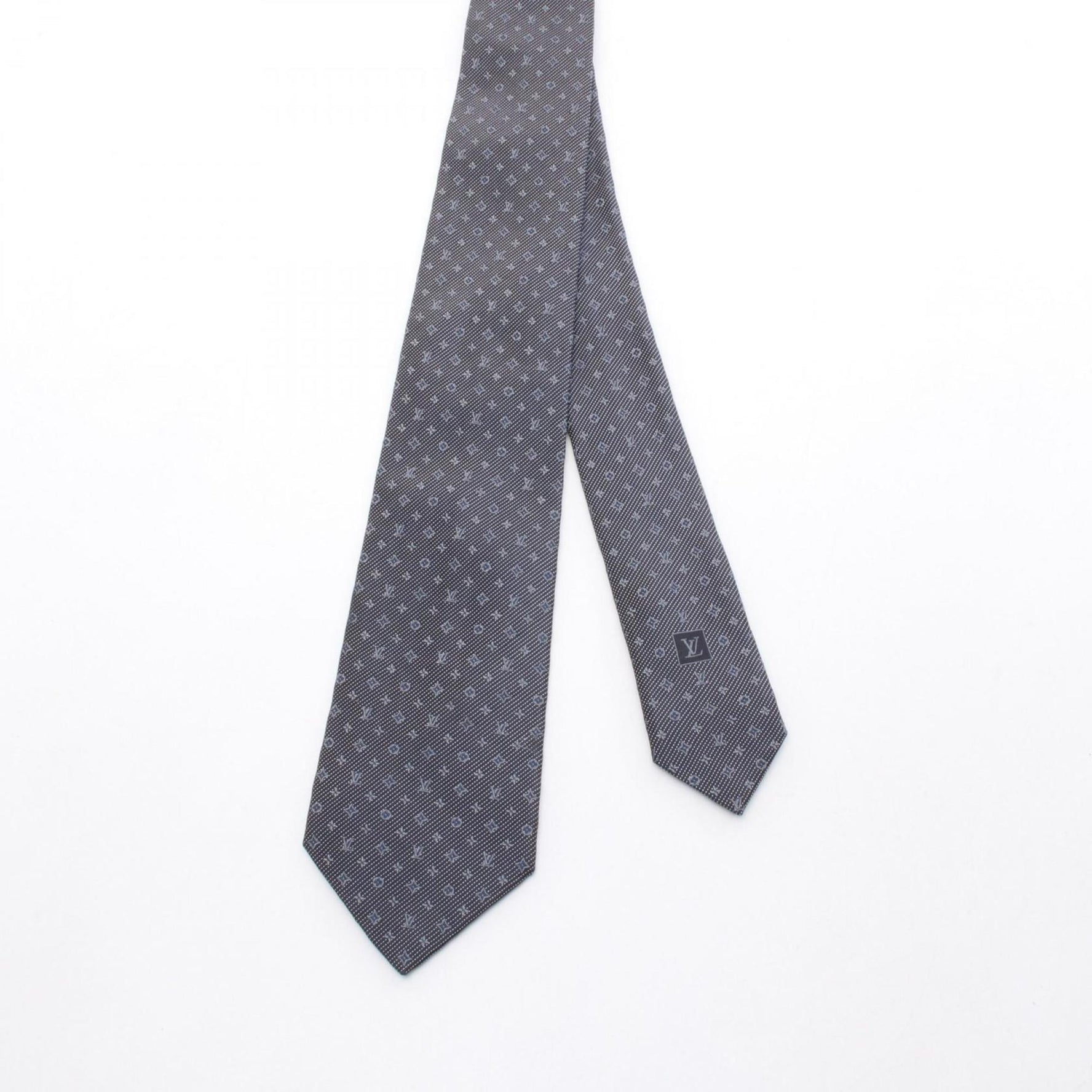 Louis Vuitton Cravate Monogram Classic Silk Tie