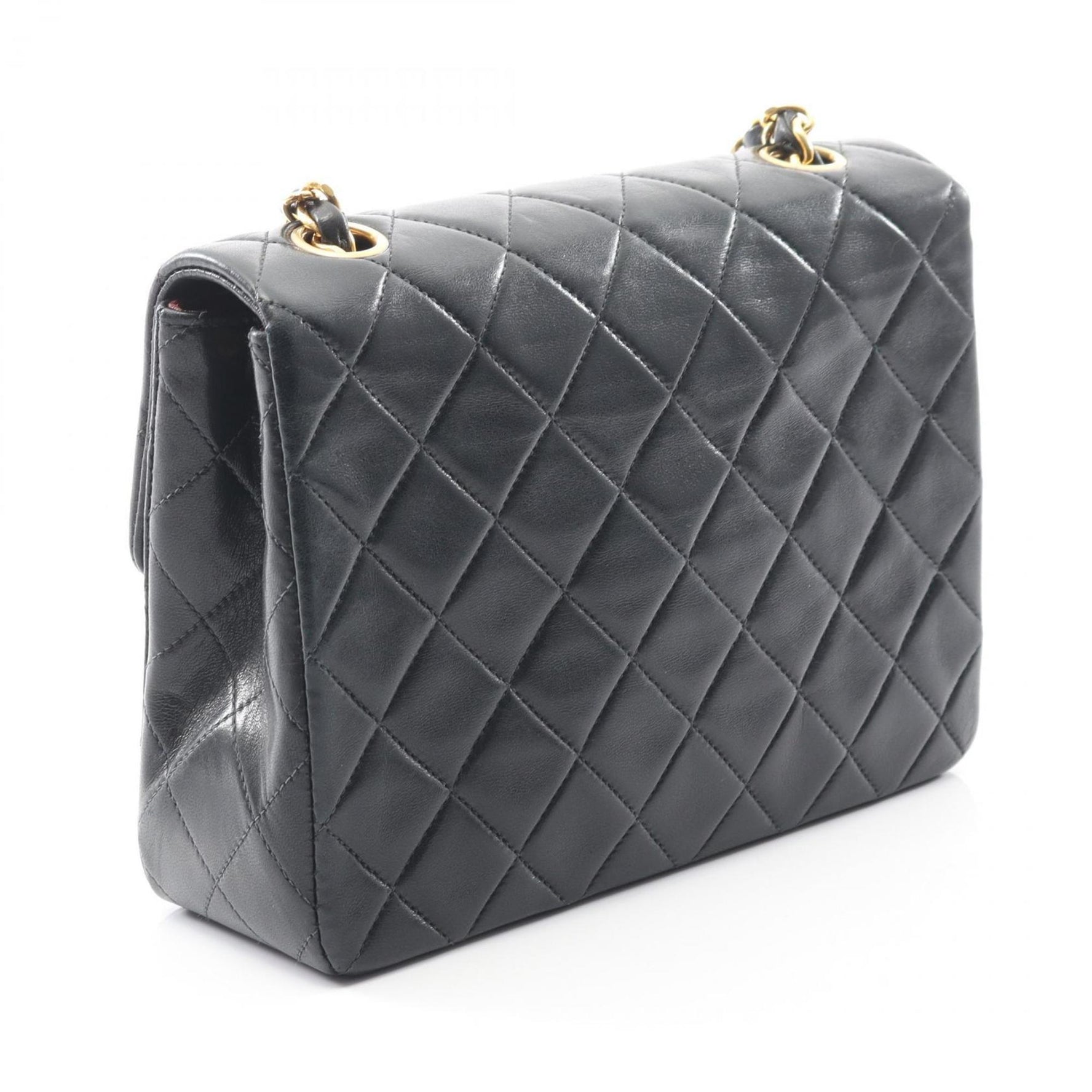 CHANEL Mini Matelasse 20 Shoulder Bag, Lambskin Leather
