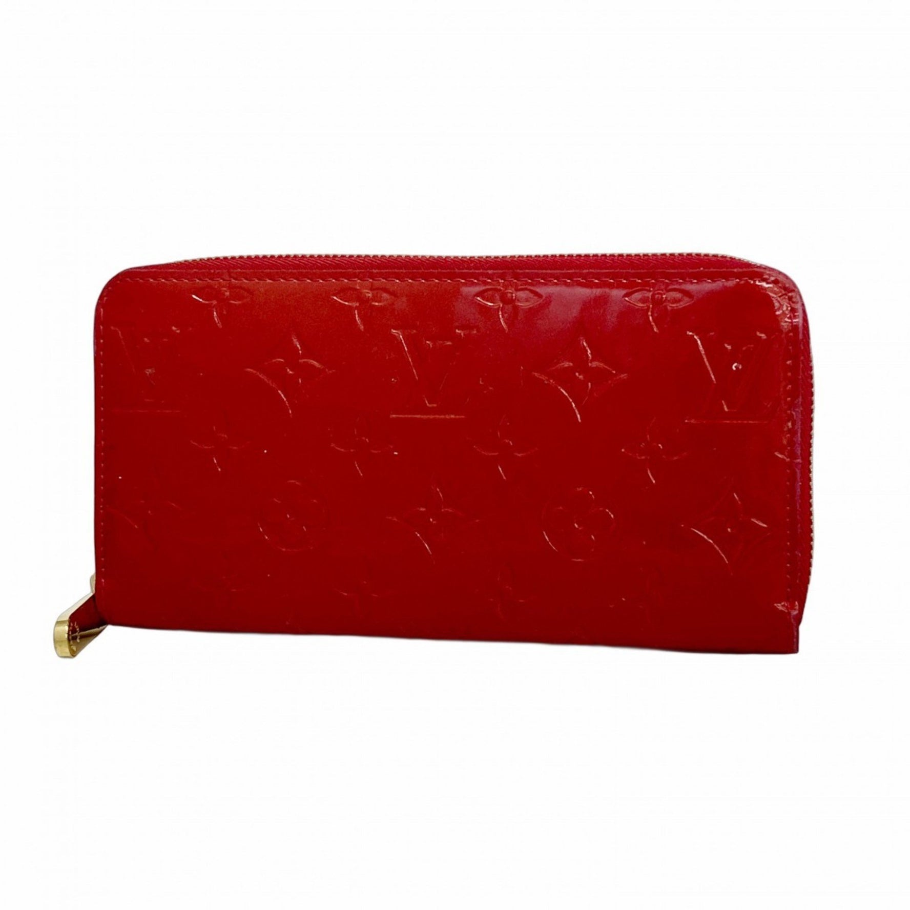 Louis Vuitton Vernis Zippy Wallet Pomme d'Amour Long