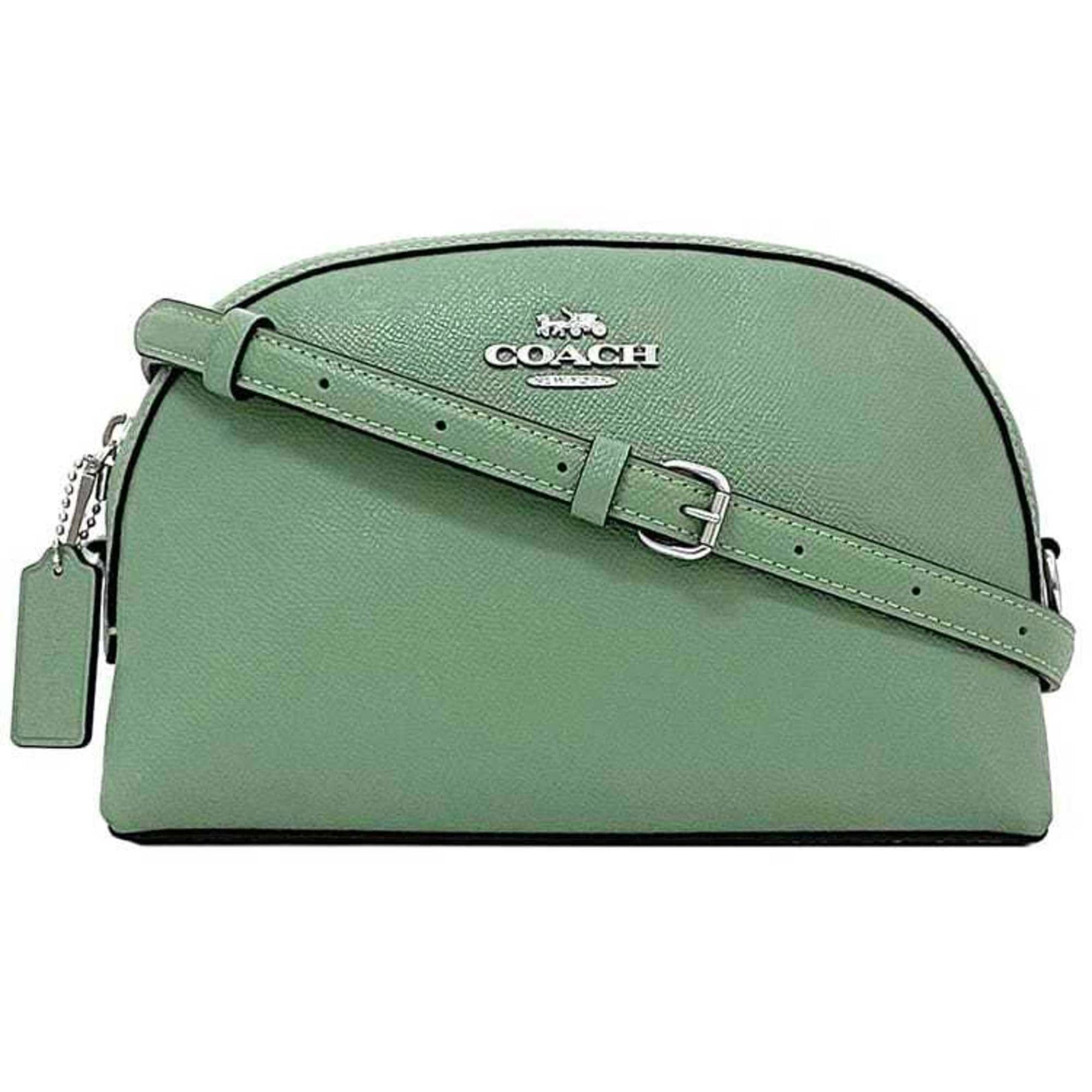 Coach Shoulder Bag ec-22444 Light Green CR348 Leather COACH Crossbody Women's