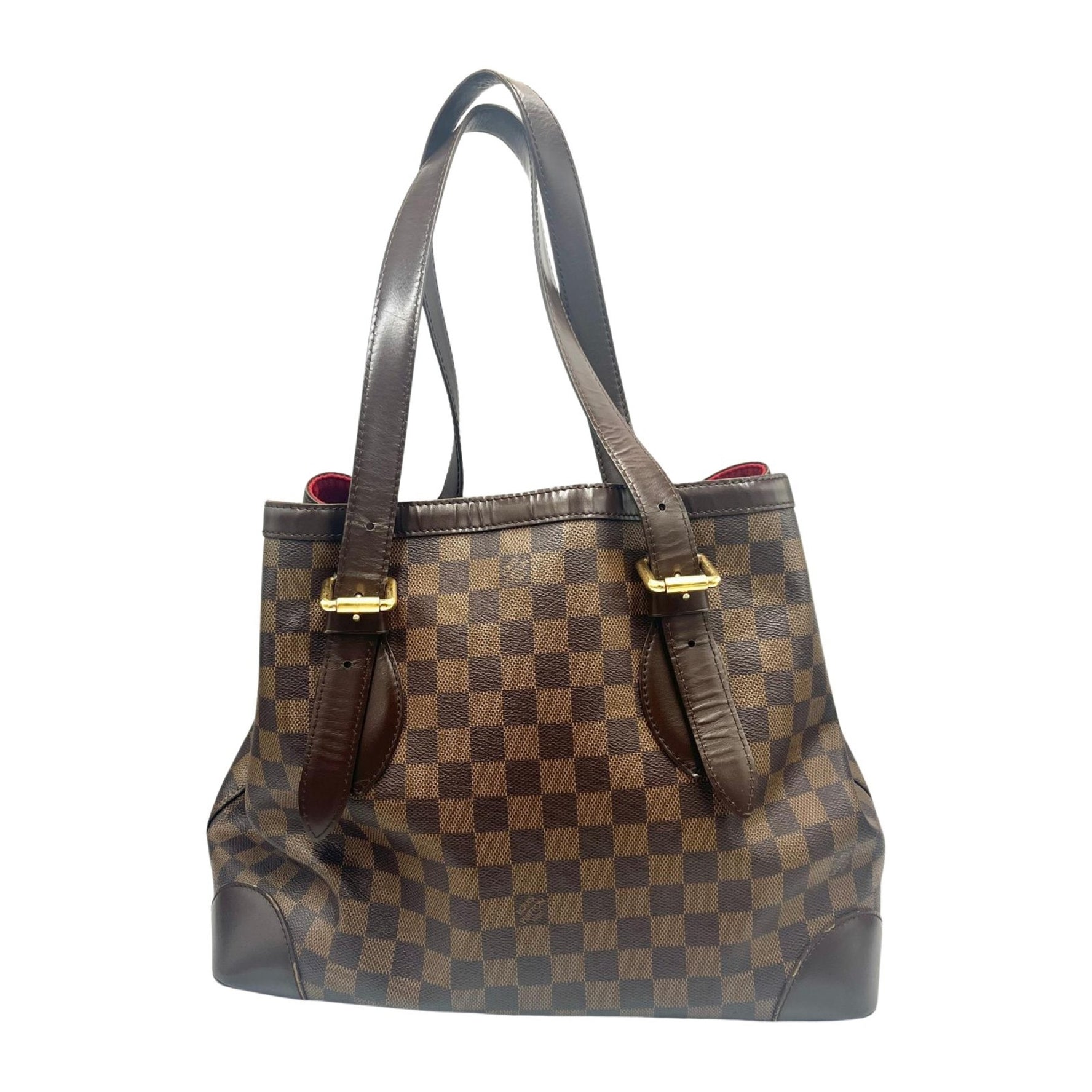 Louis Vuitton Hampstead MM Handbag Damier Canvas
