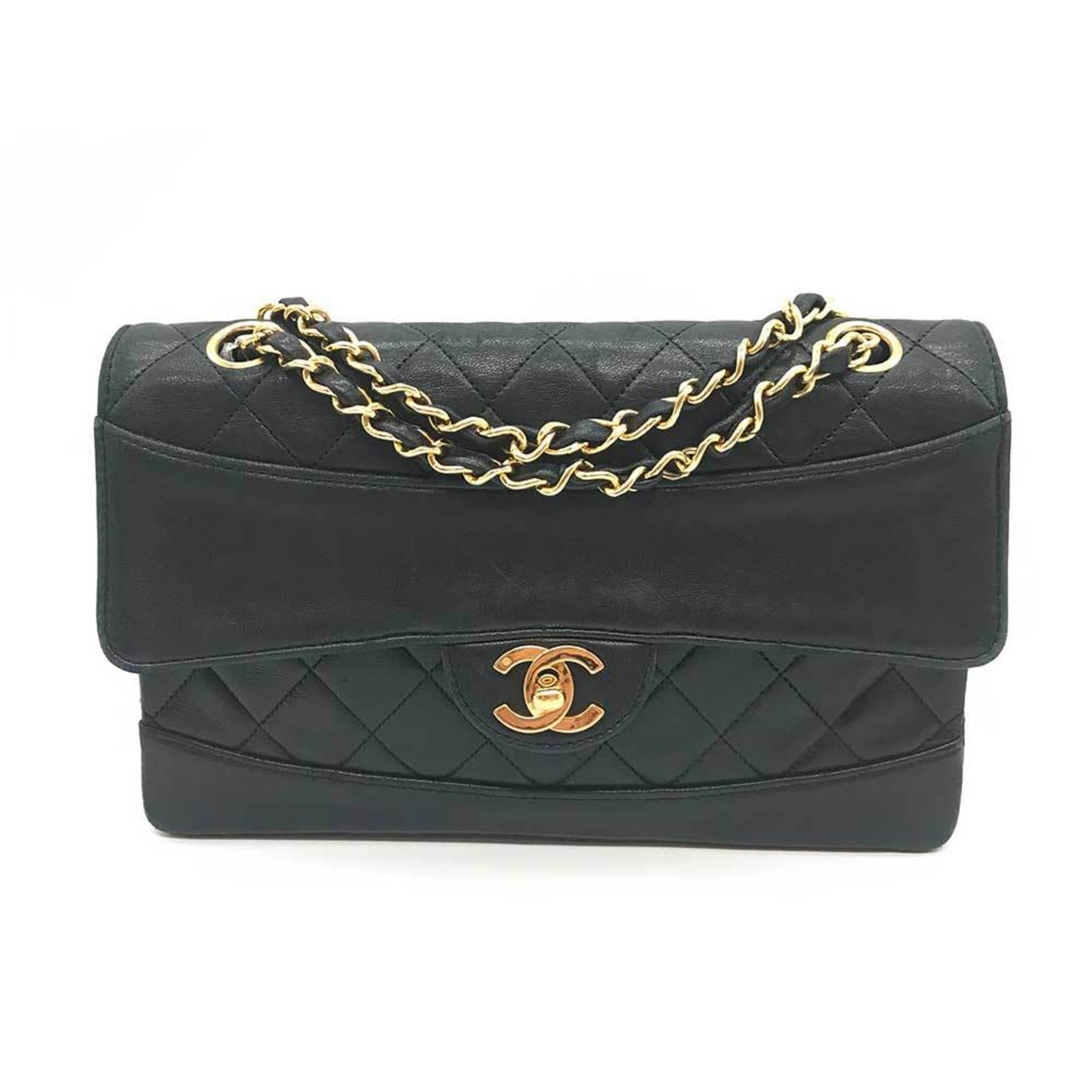 Chanel Matelasse Chain Shoulder Bag Lambskin