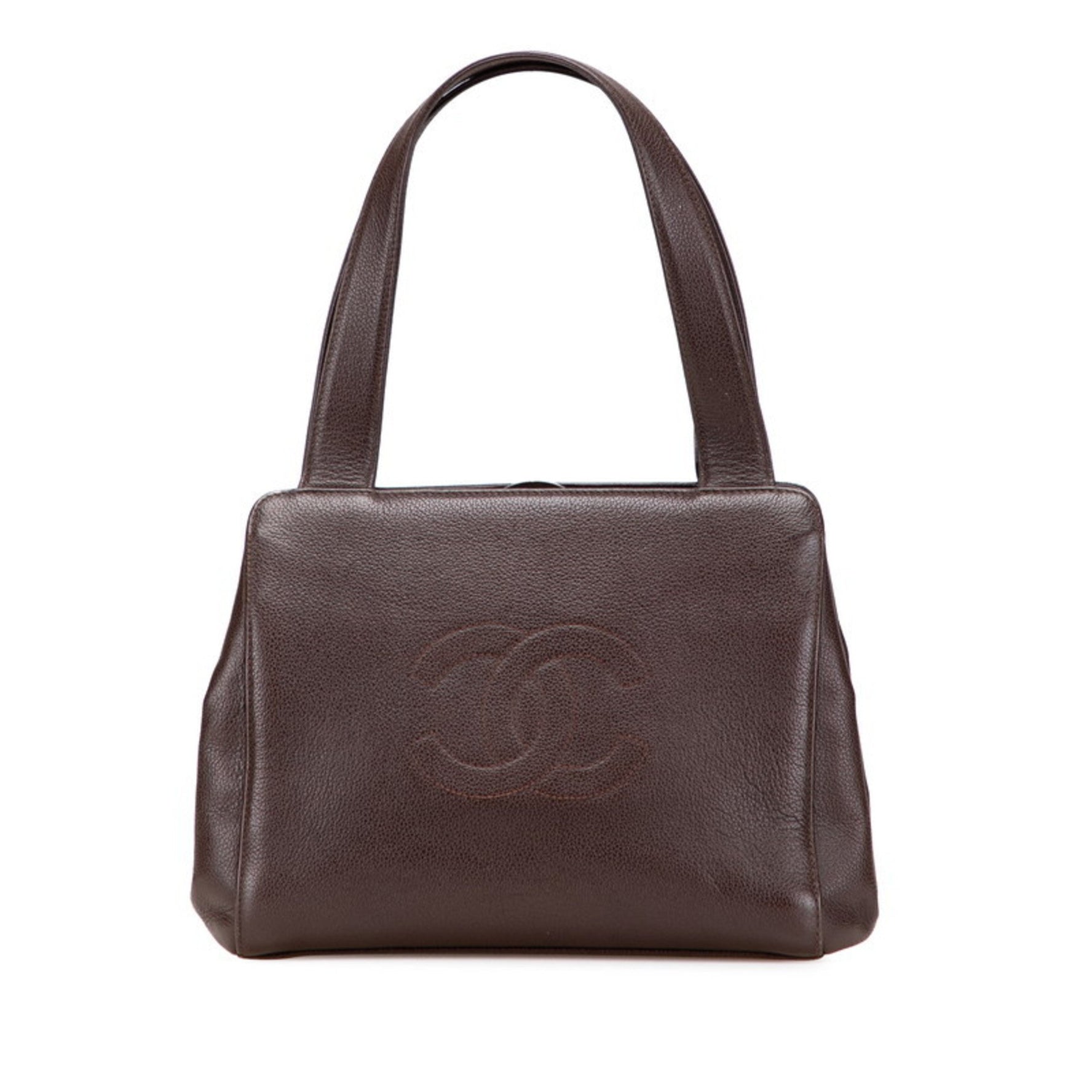 Chanel Coco Mark Handbag in Caviar Skin