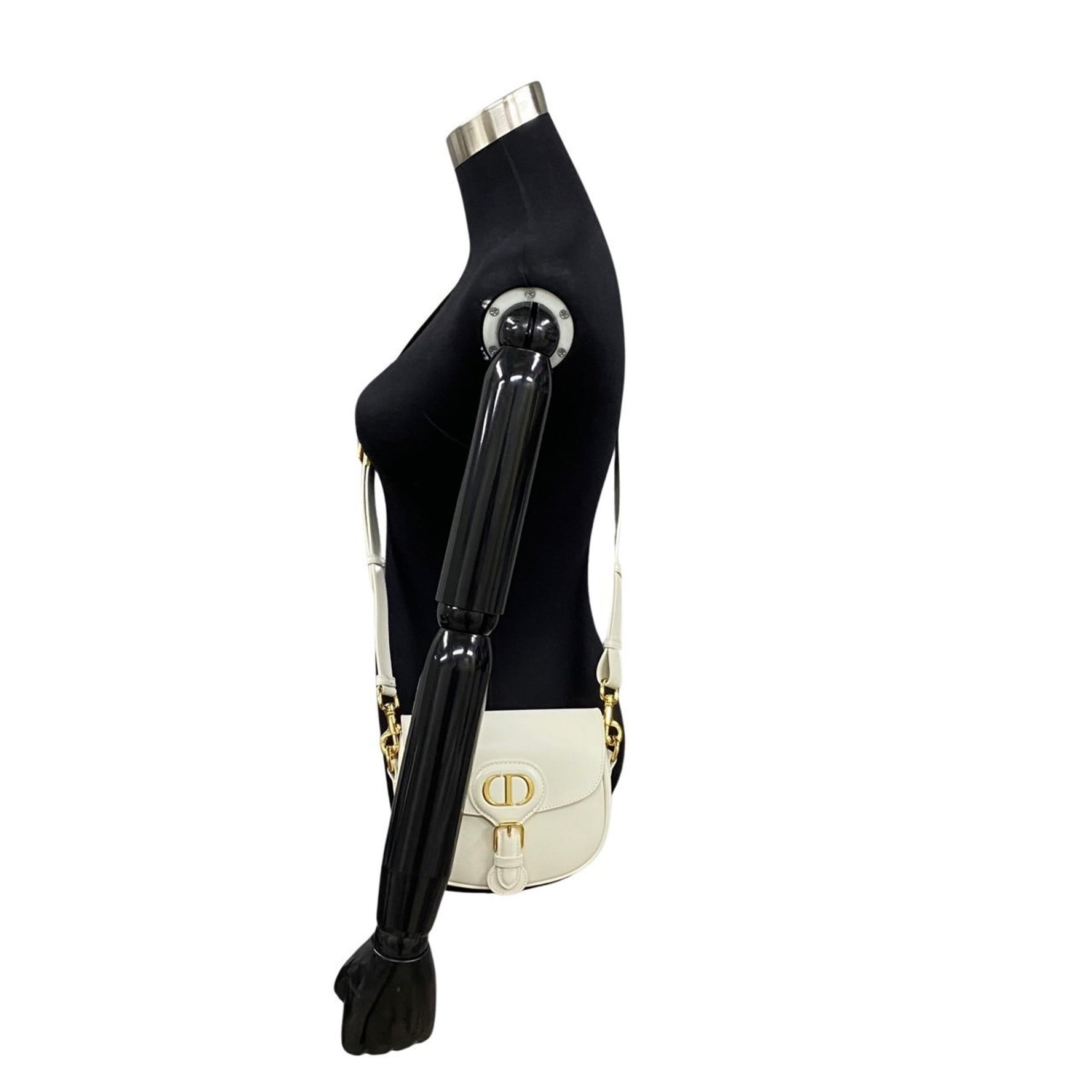 Christian Dior Bobby Small CD Hardware Box Calf Leather Shoulder Bag