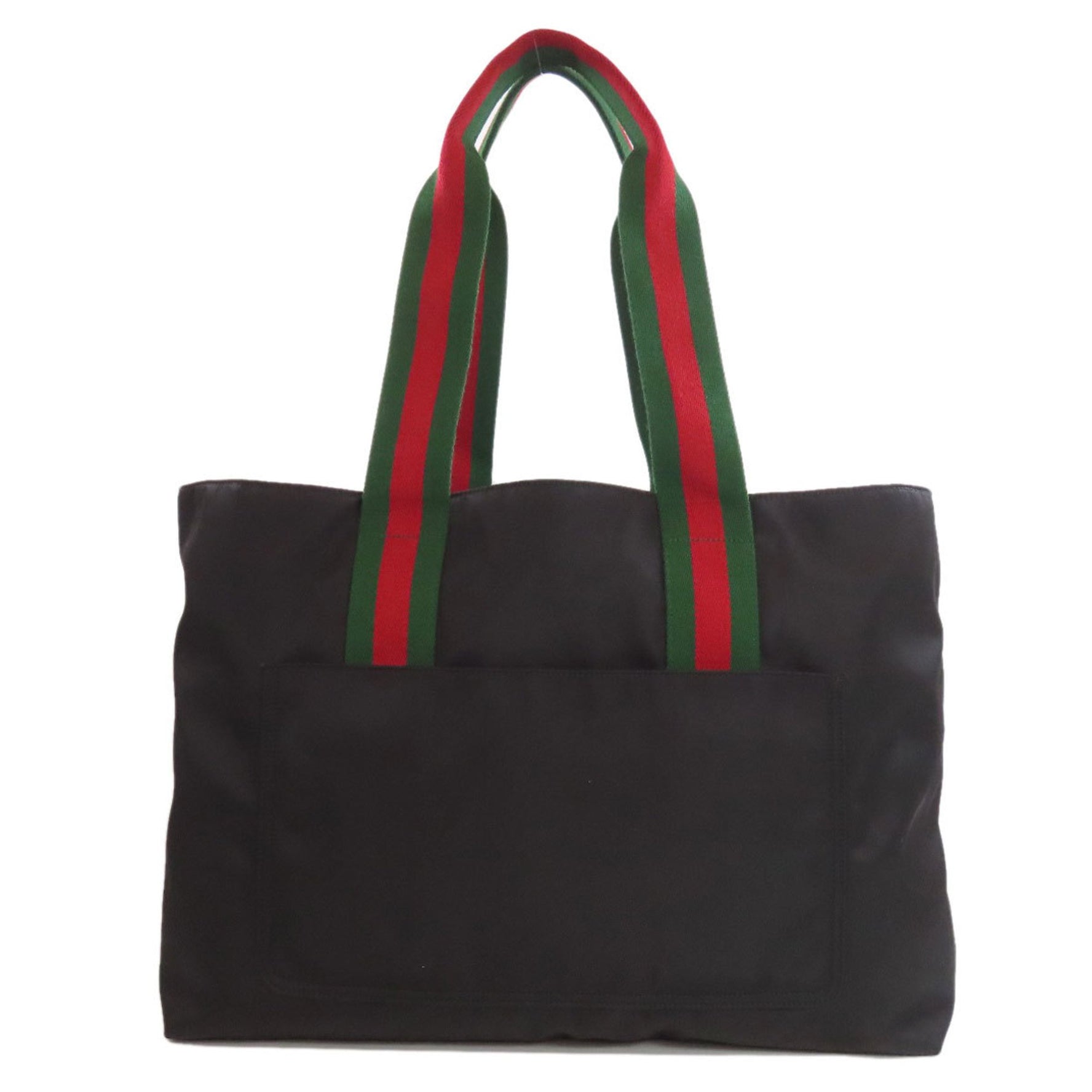 Gucci Large Tote, Sherry Line, Nylon Tote Bag