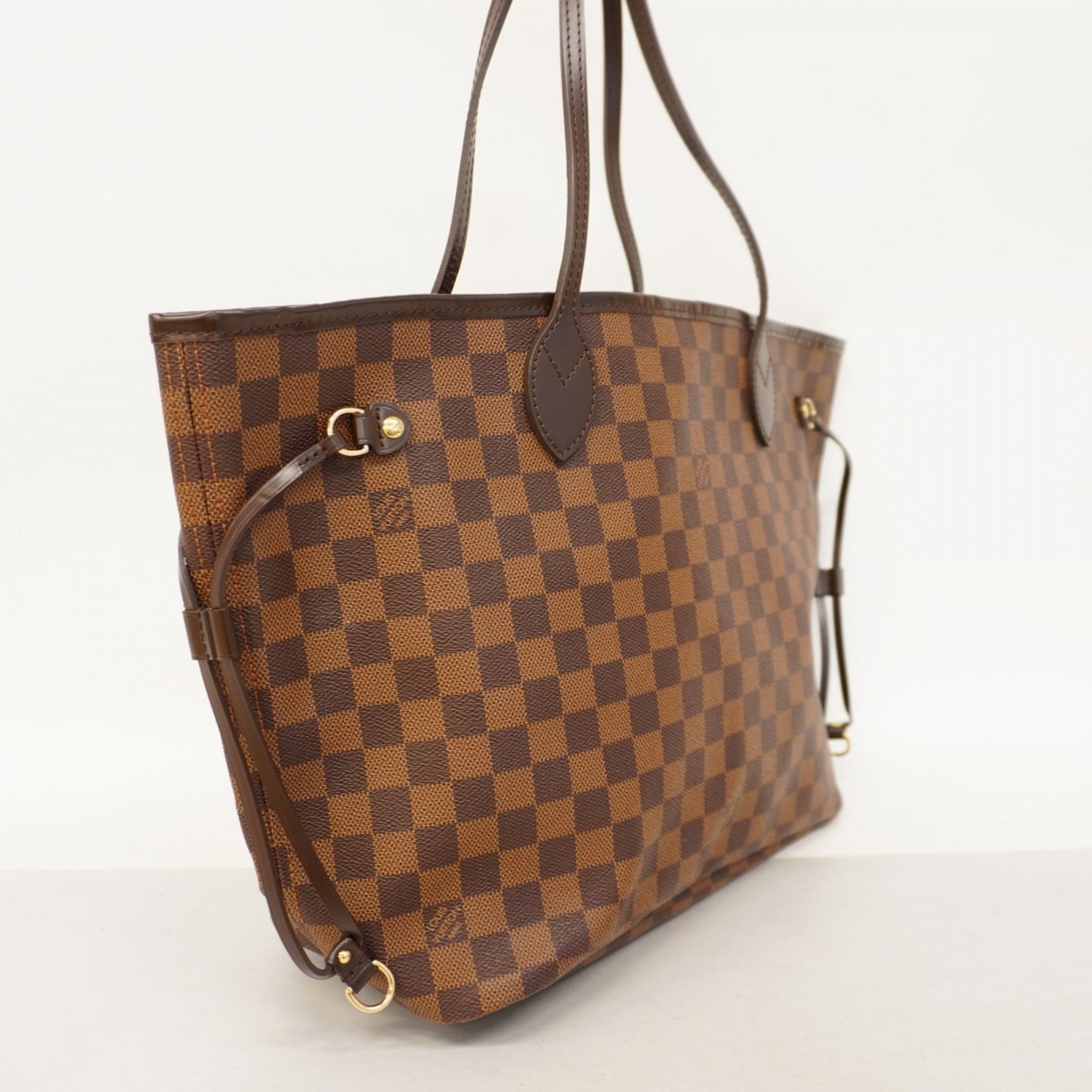 Louis Vuitton Damier Neverfull MM Tote Bag N51105 Ebene Women's