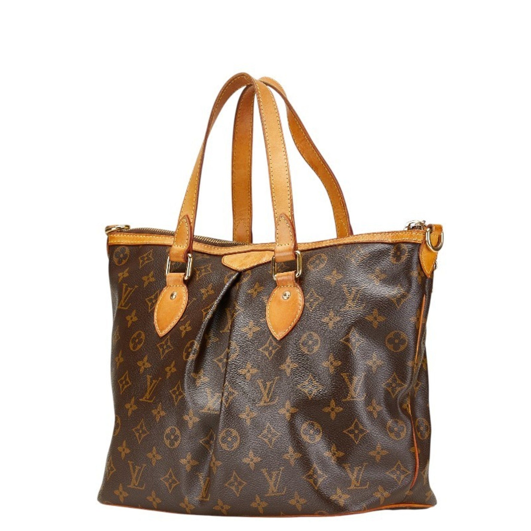 Louis Vuitton Monogram Palermo PM Handbag/Shoulder Bag, Leather, LOUIS VUITTON
