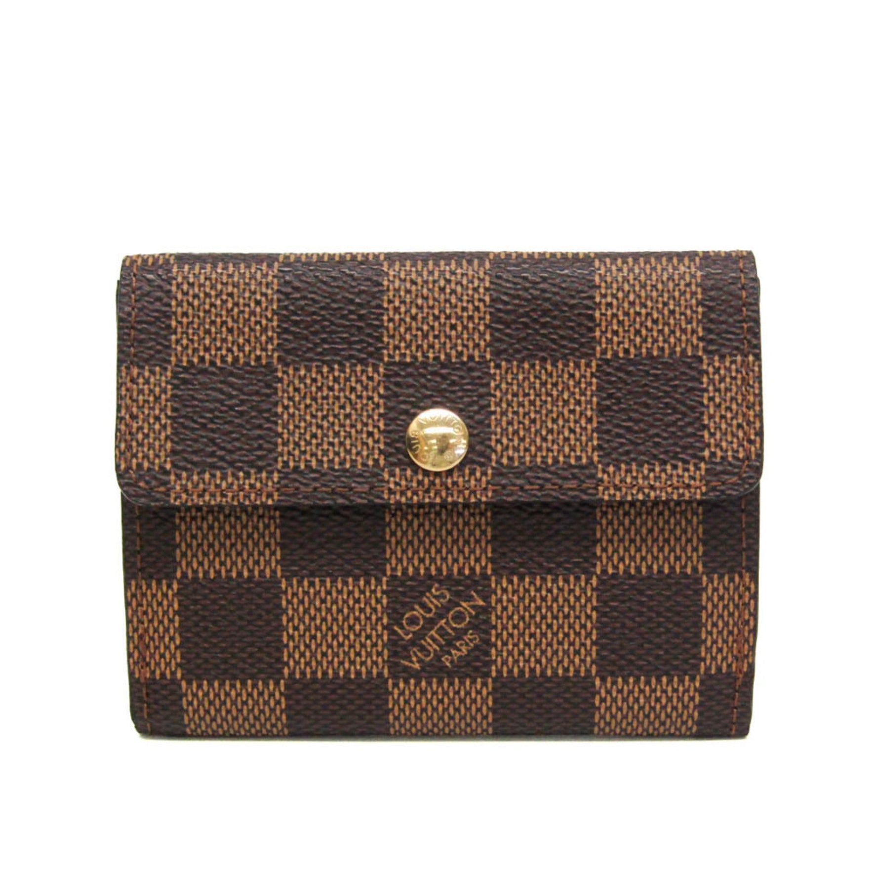 Louis Vuitton Damier Ludlow N62925 Women,Men Damier Canvas Coin Purse/coin Case Ebene