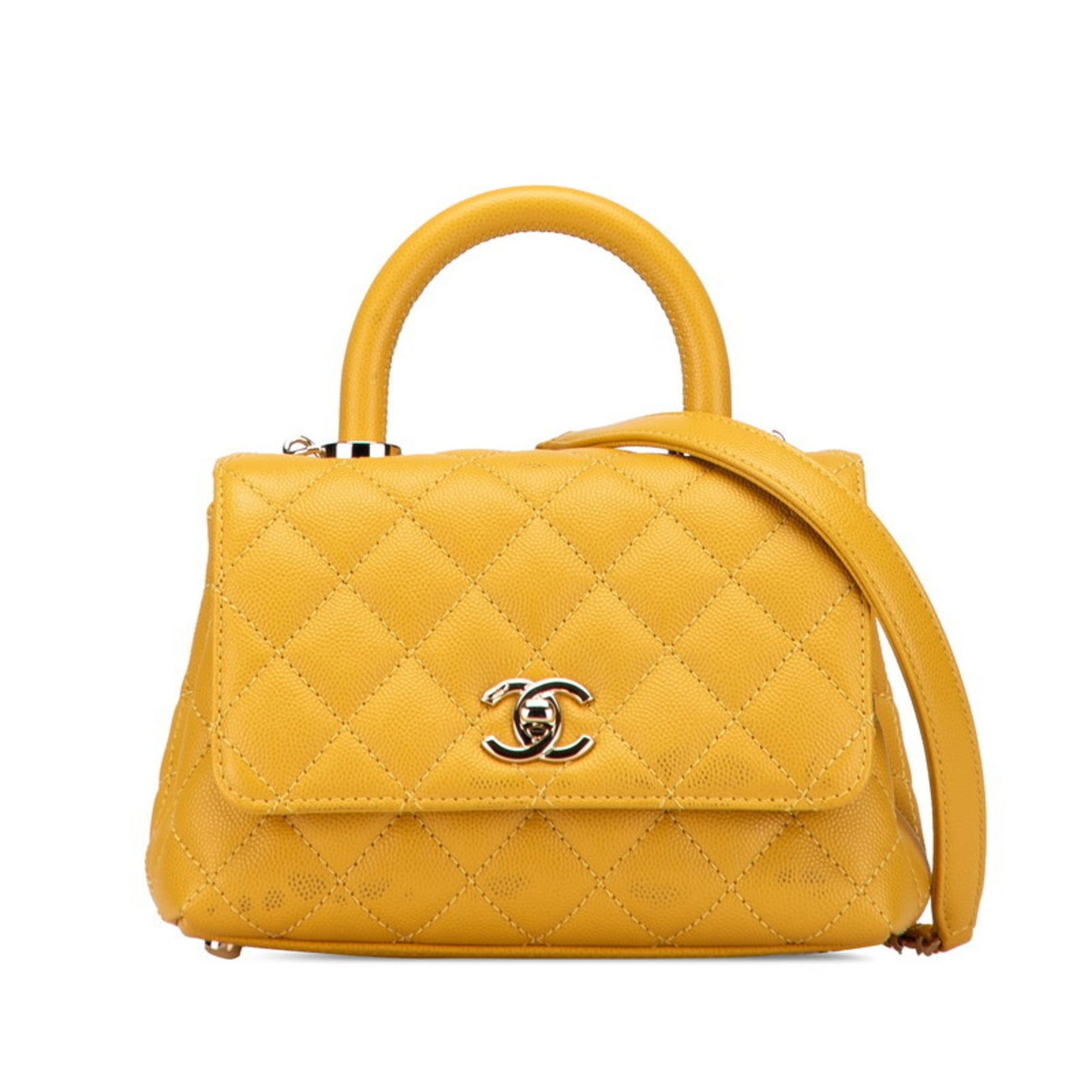 Chanel Matelasse Handbag/Shoulder Bag, Caviar Skin
