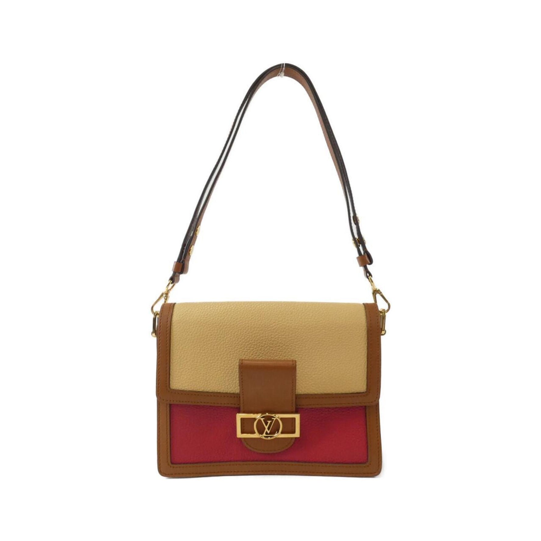 Louis Vuitton Taurillon Dauphine MM Shoulder Bag