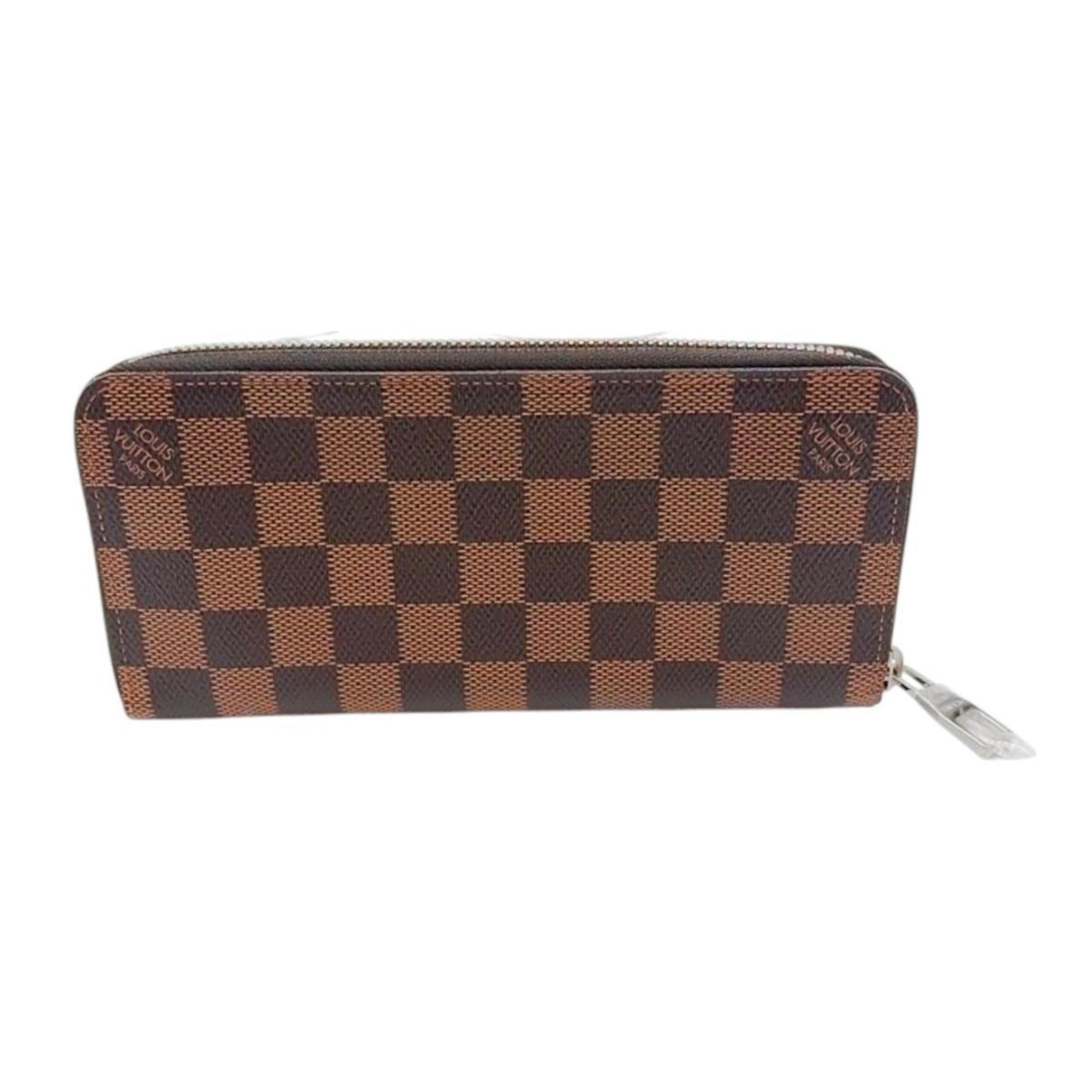 Louis Vuitton Zippy Wallet Damier Vertical Brown