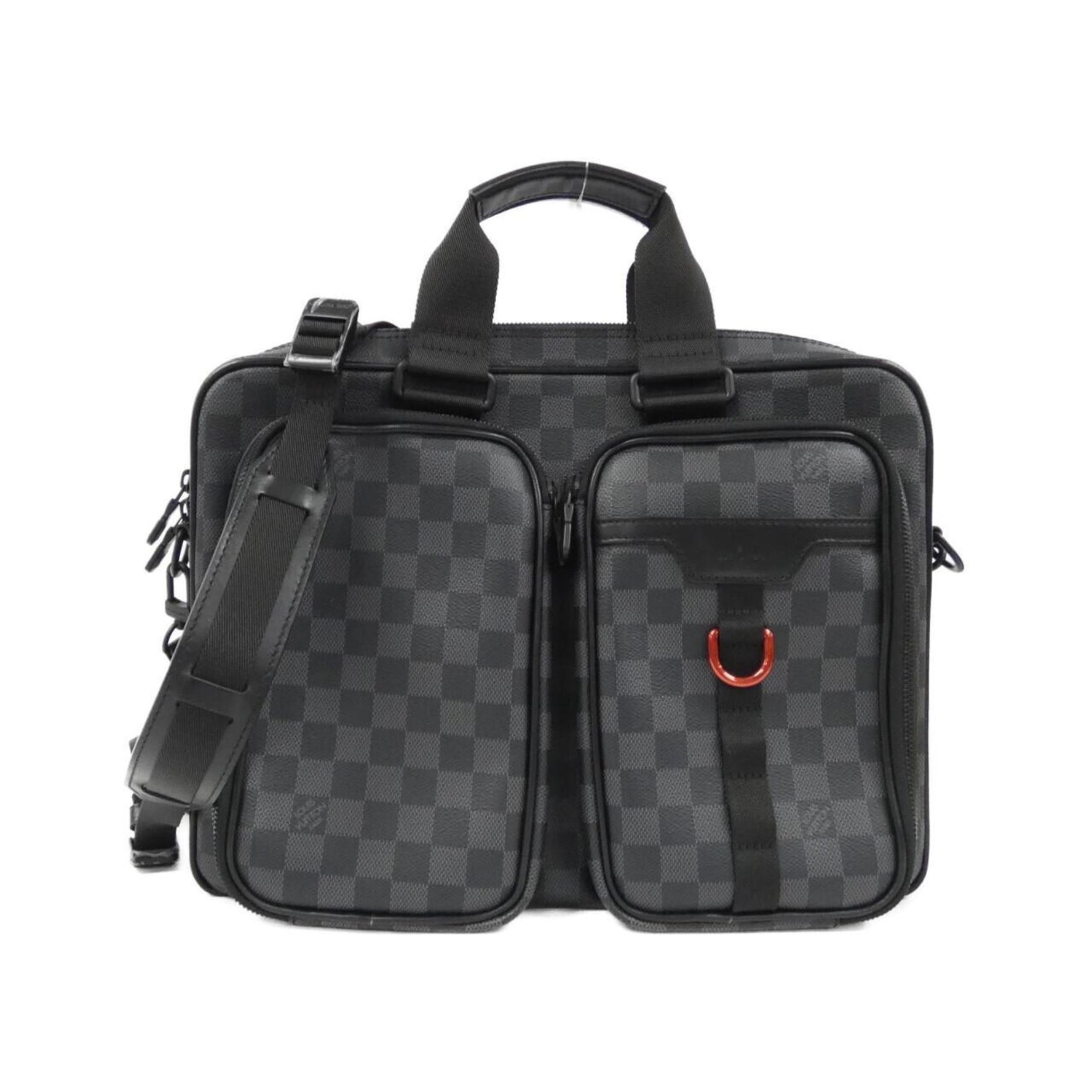 Louis Vuitton Damier Graphite Utility Business Handbag