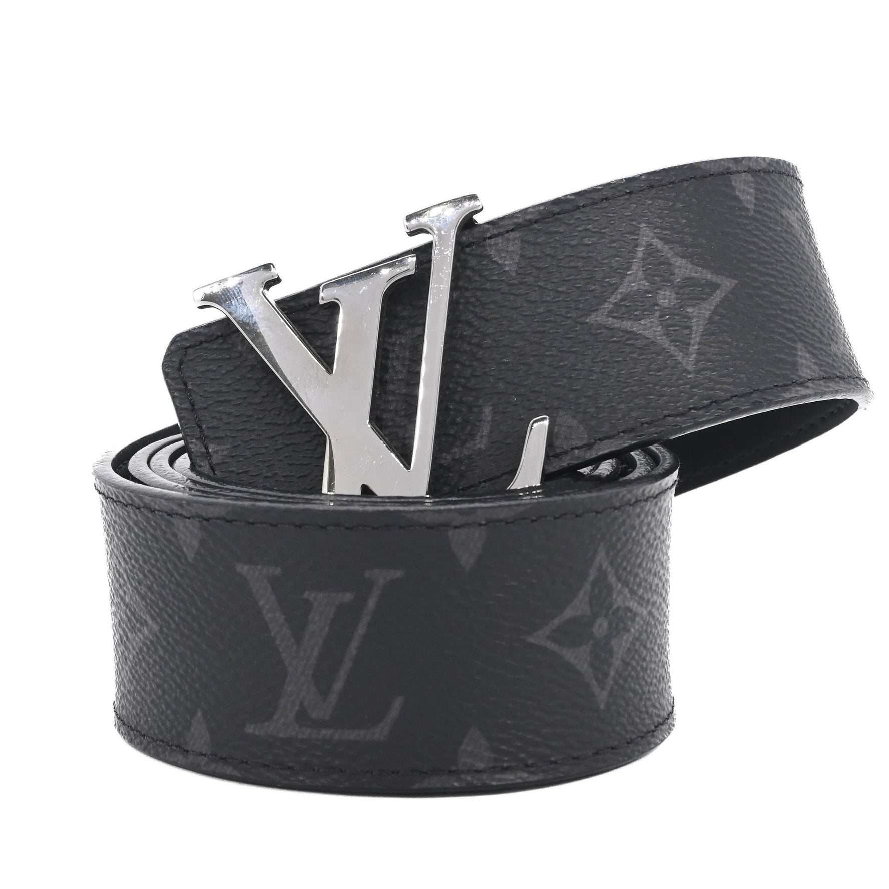 LOUIS VUITTON LV Monogram Eclipse Reversible Belt