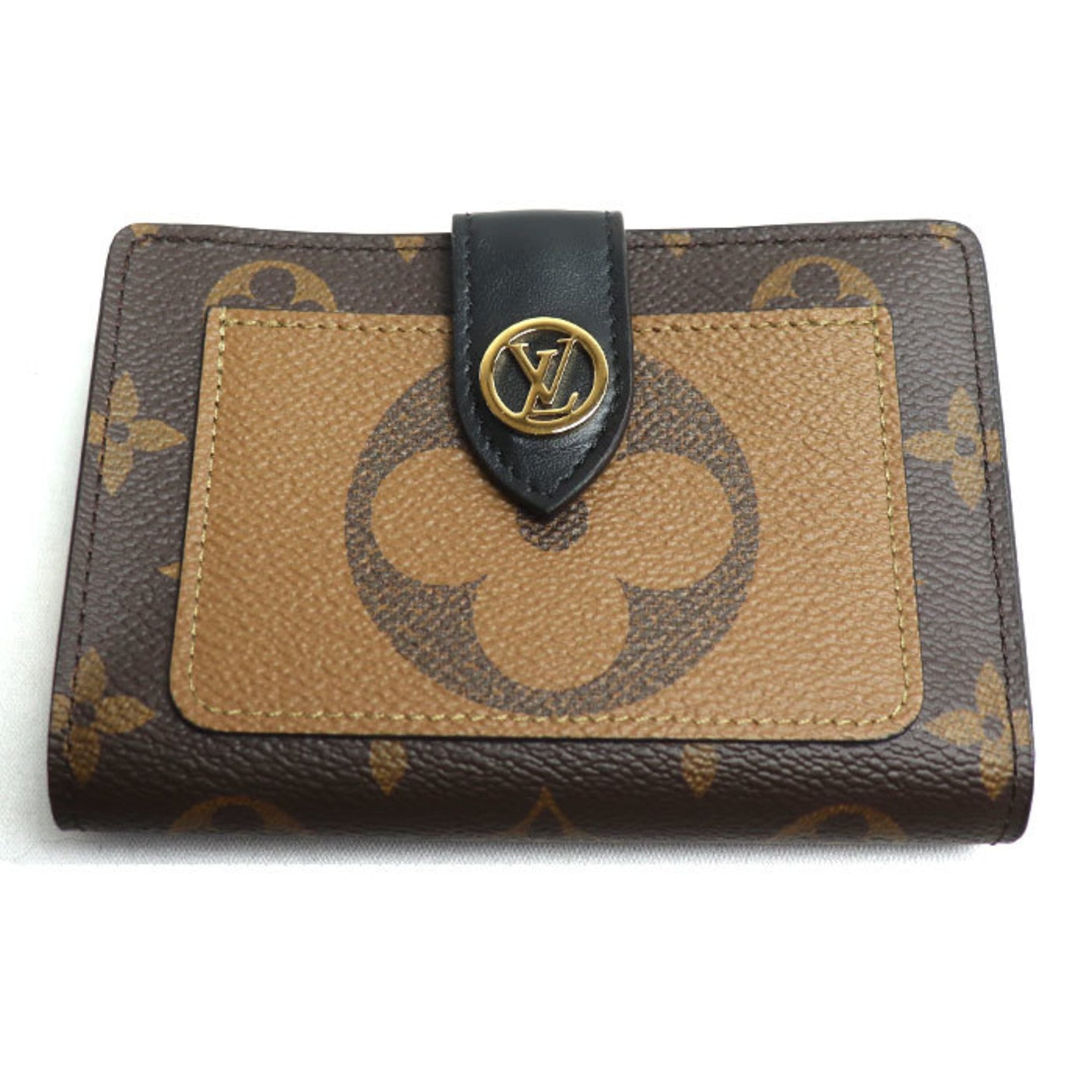 Louis Vuitton Portefeuille Juliet Bi-fold Wallet Monogram Reverse IC Chip