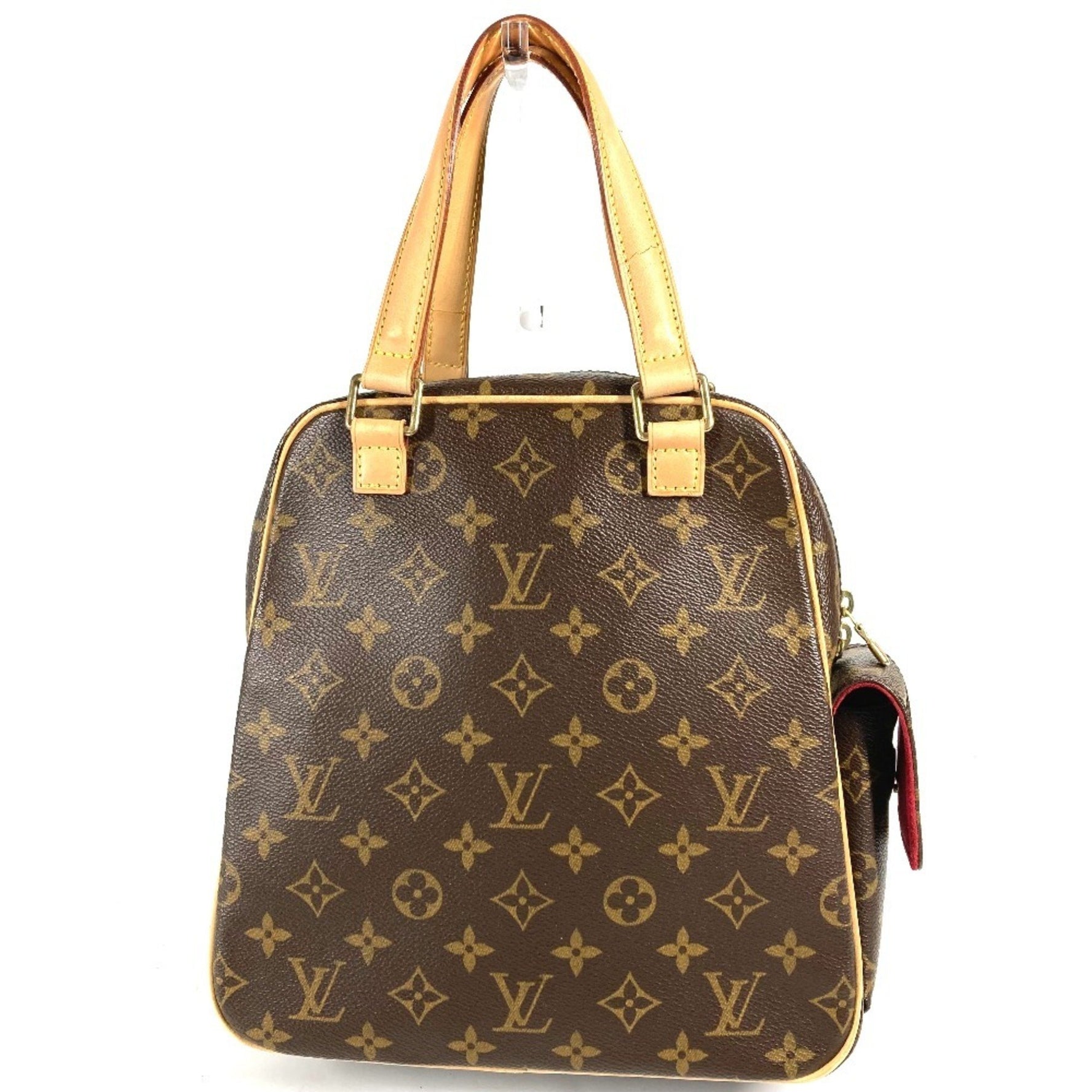 LOUIS VUITTON M51161 Monogram Excentric Cite Handbag in Canvas, Women's, Brown