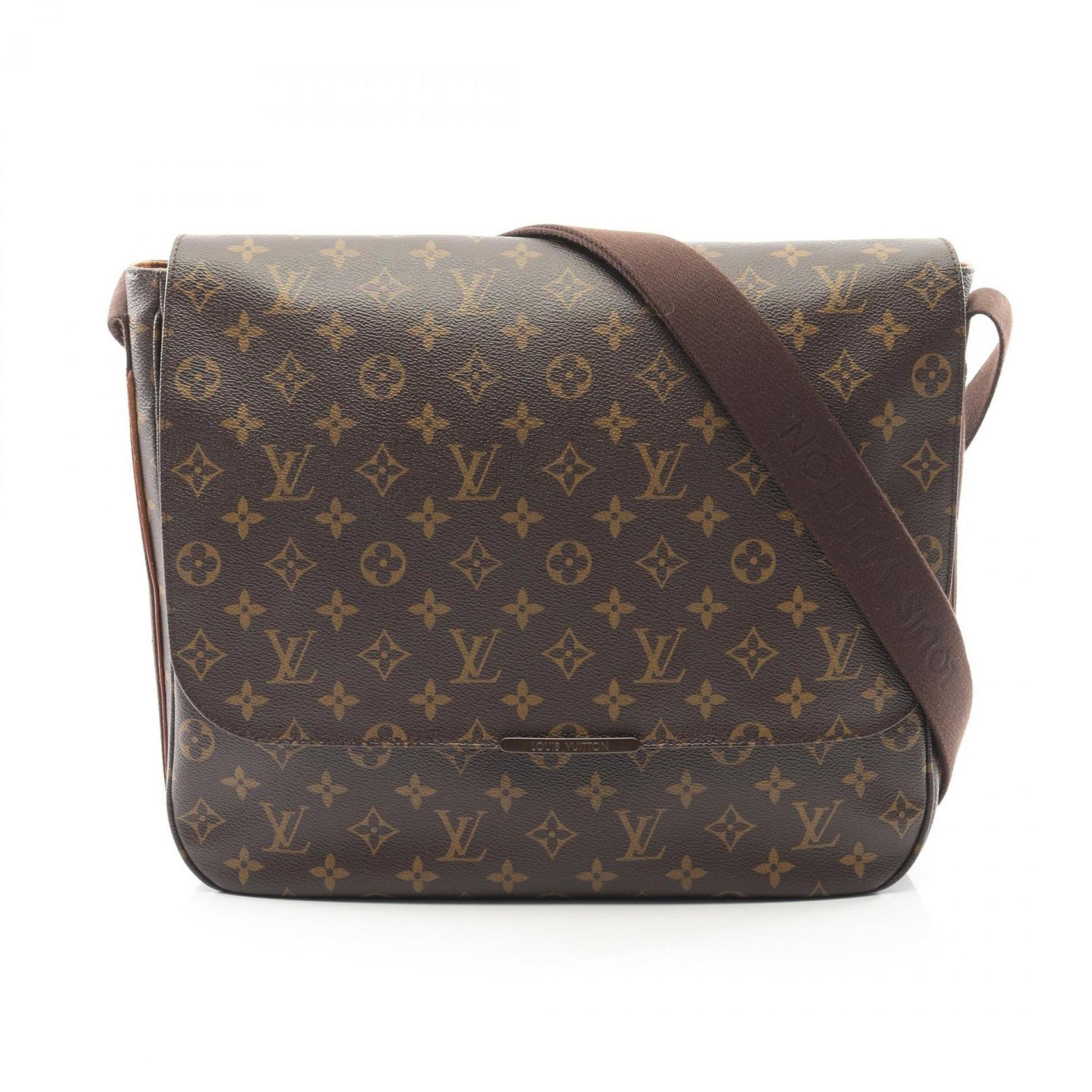 Louis Vuitton Messenger Bobble MM Monogram Shoulder Bag in Coated Canvas