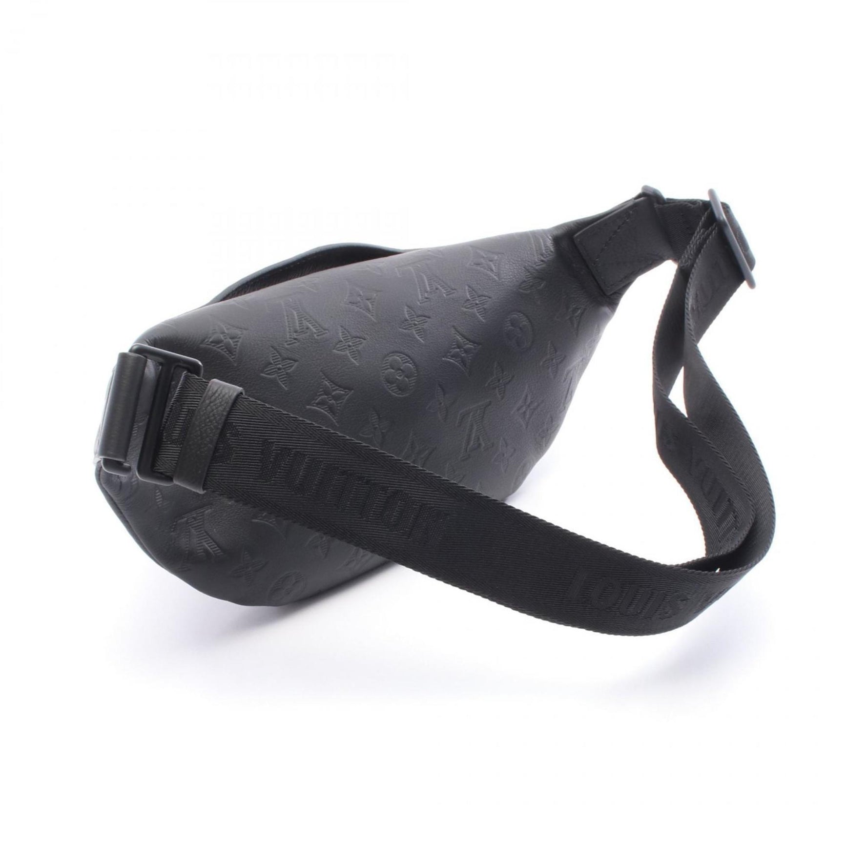 Louis Vuitton Rush Bum Bag, Waist Body Leather Monogram Shadow