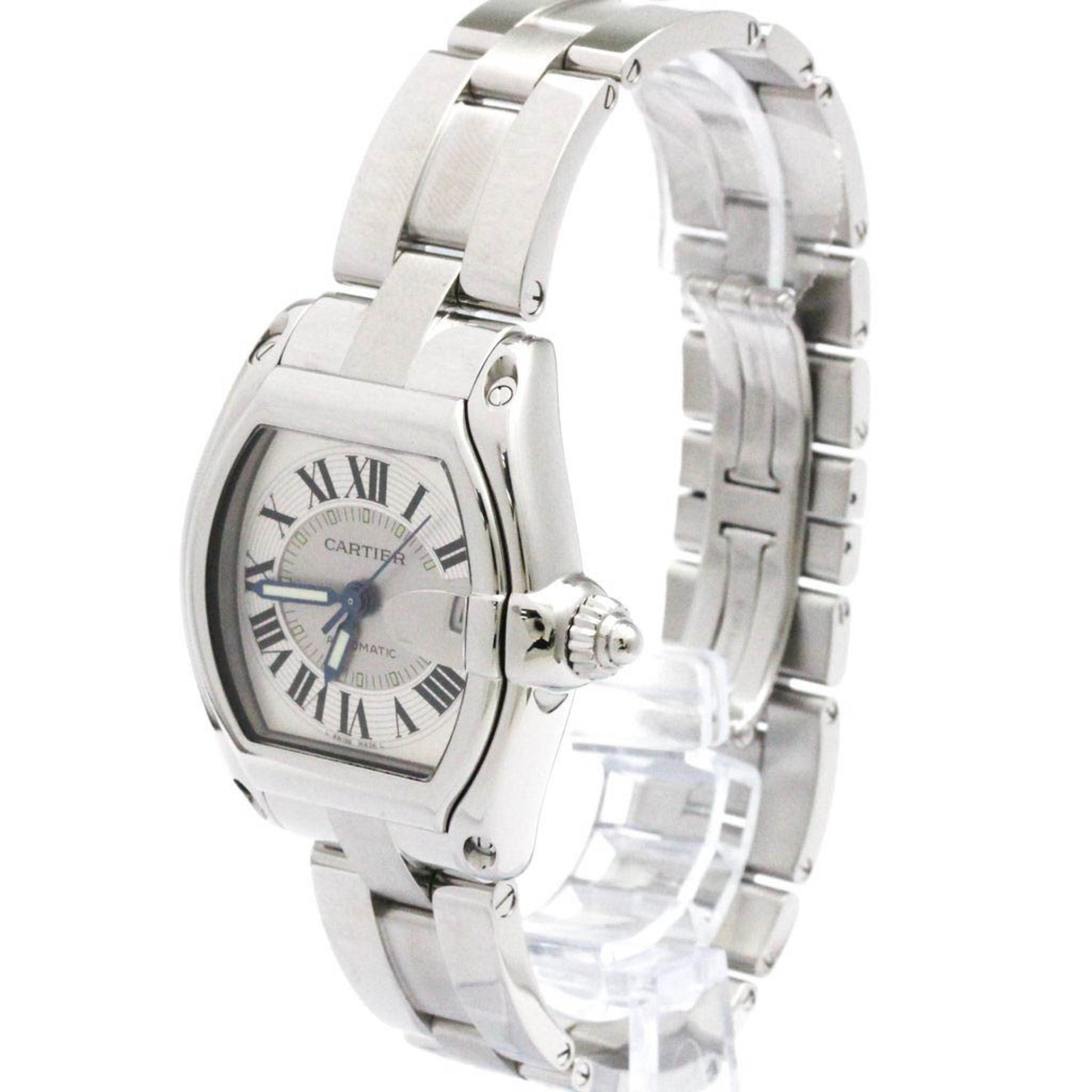 CARTIER Roadster LM Automatic Watch Polished