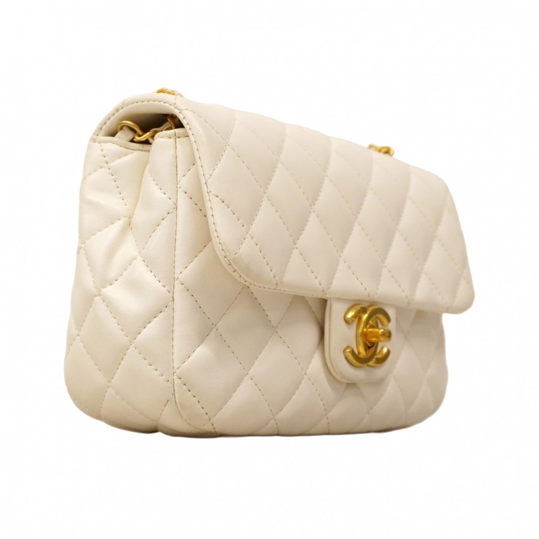 Chanel Matelasse Shoulder Bag with Chain Bag, Lambskin