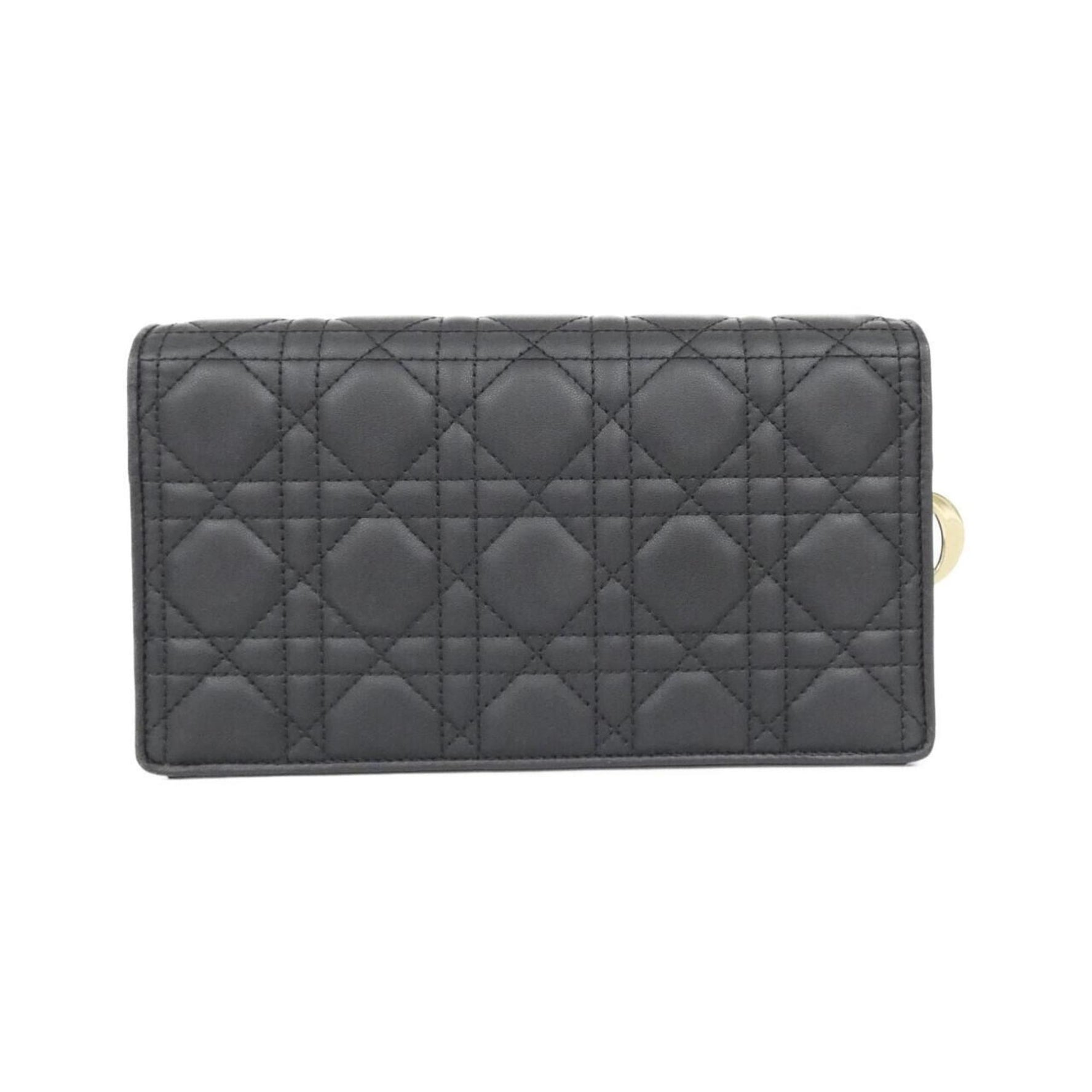Christian Dior Lady Pouch Chain Wallet