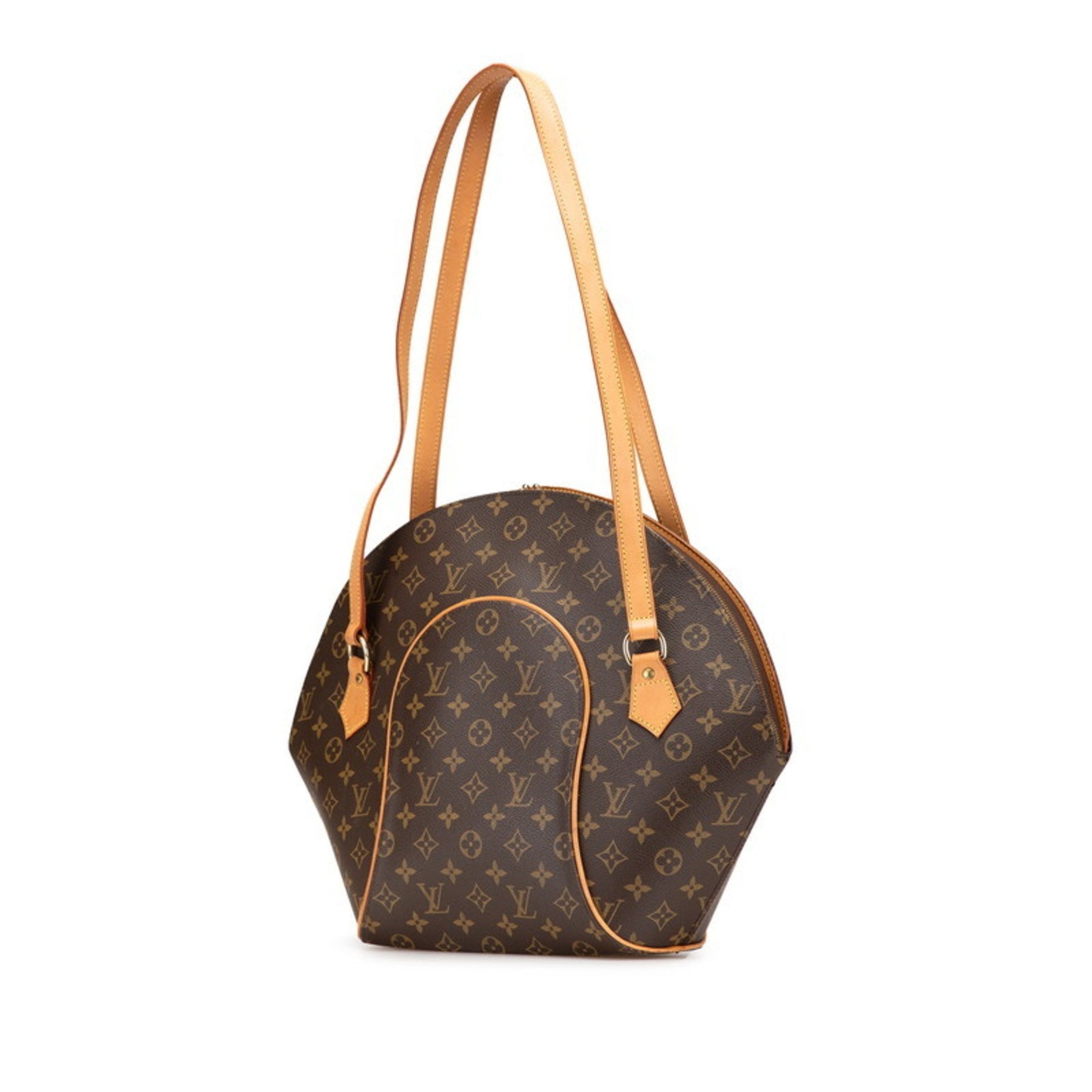 Louis Vuitton Monogram Ellipse Tote Bag Shoulder PVC Leather