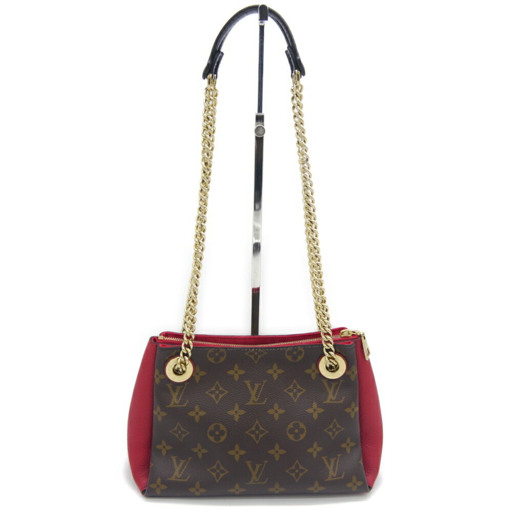 Louis Vuitton Surenne BB Monogram Cerise Chain Shoulder Bag