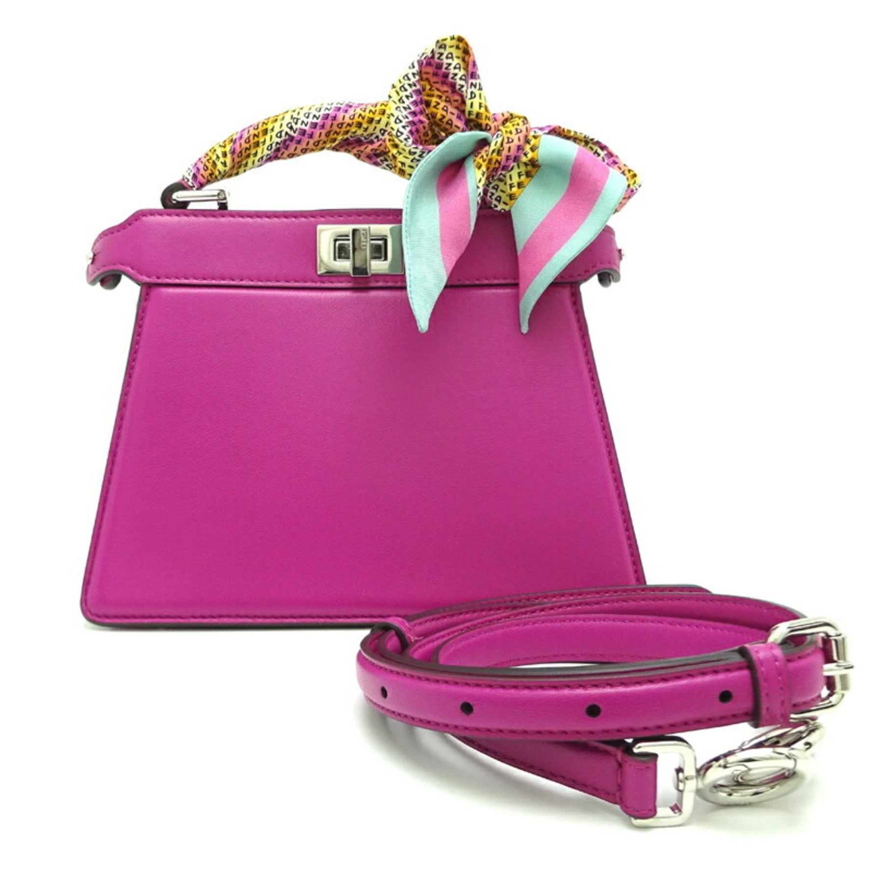 Fendi Peekaboo ICIU Petite Handbag in Nappa Leather