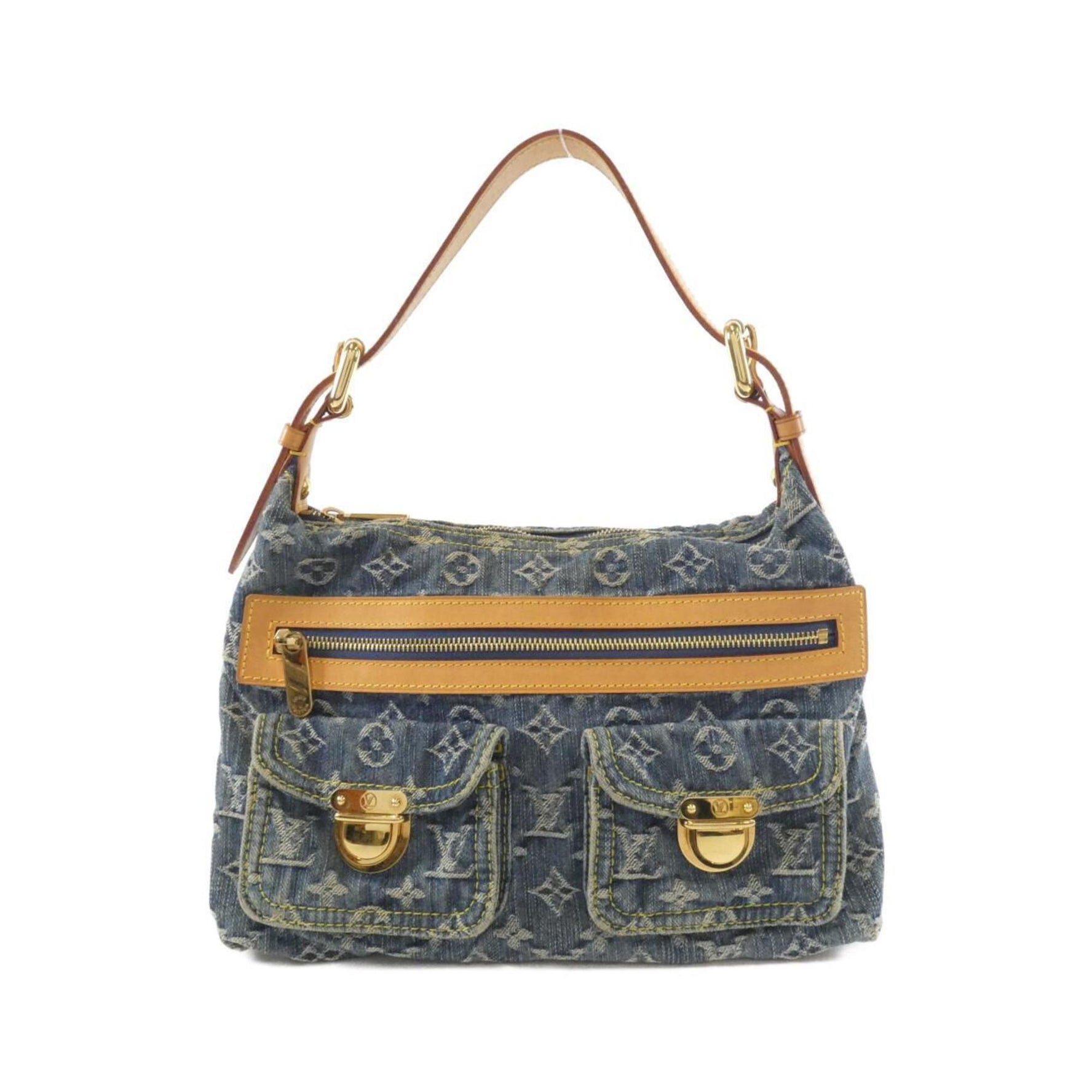 Louis Vuitton Monogram Denim Baggy PM Shoulder Bag