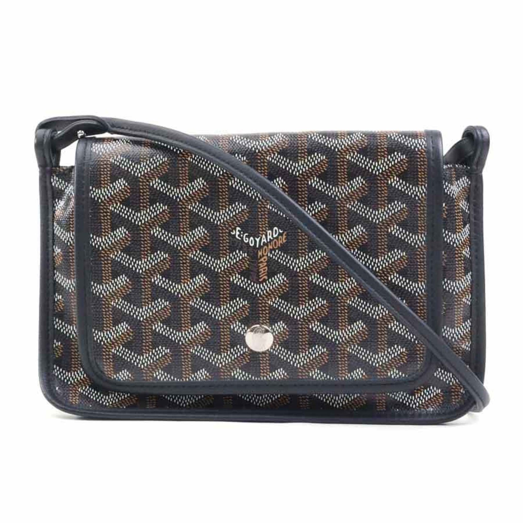GOYARD Shoulder Bag Plume Coated Canvas