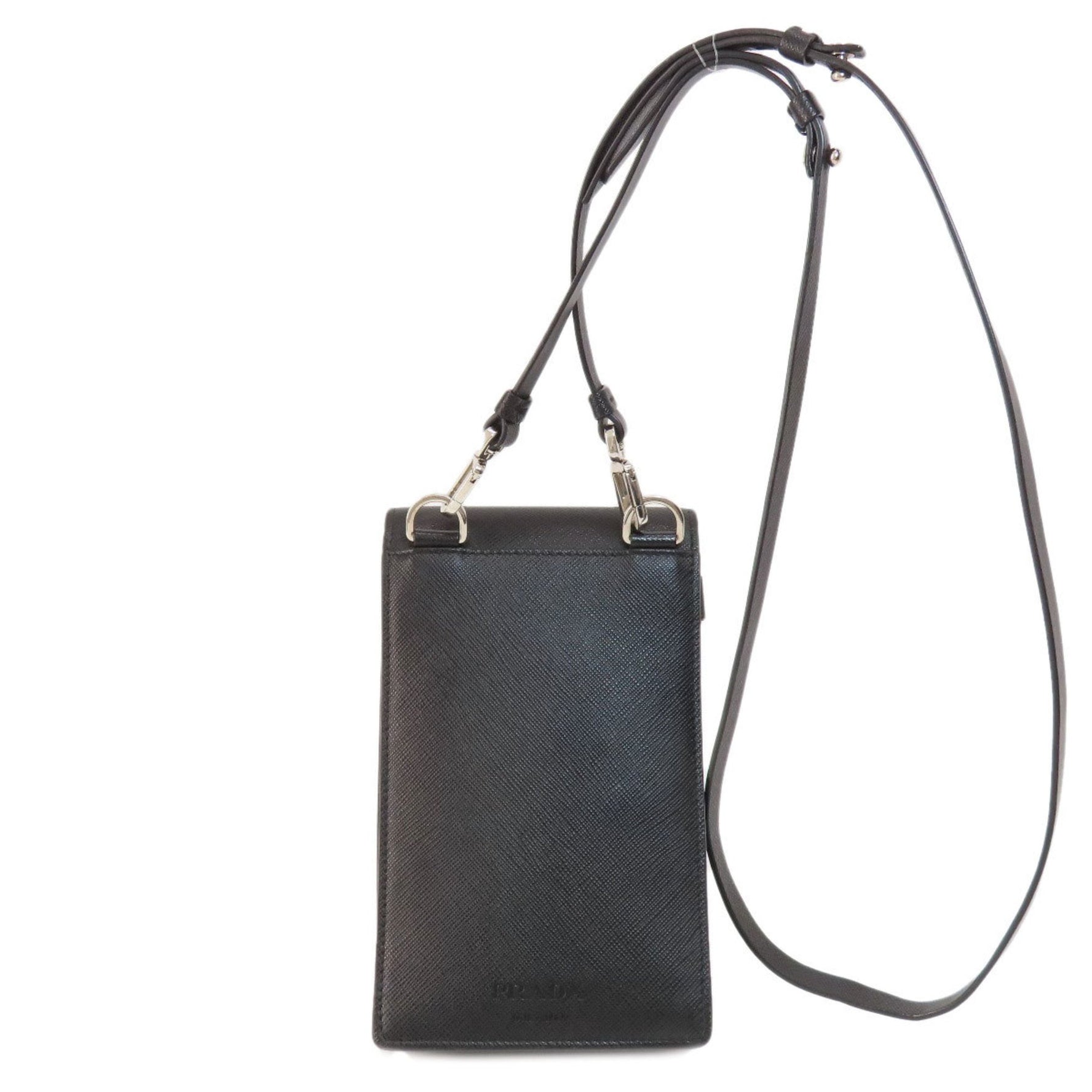 Prada Saffiano Shoulder Bag Leather Women's PRADA