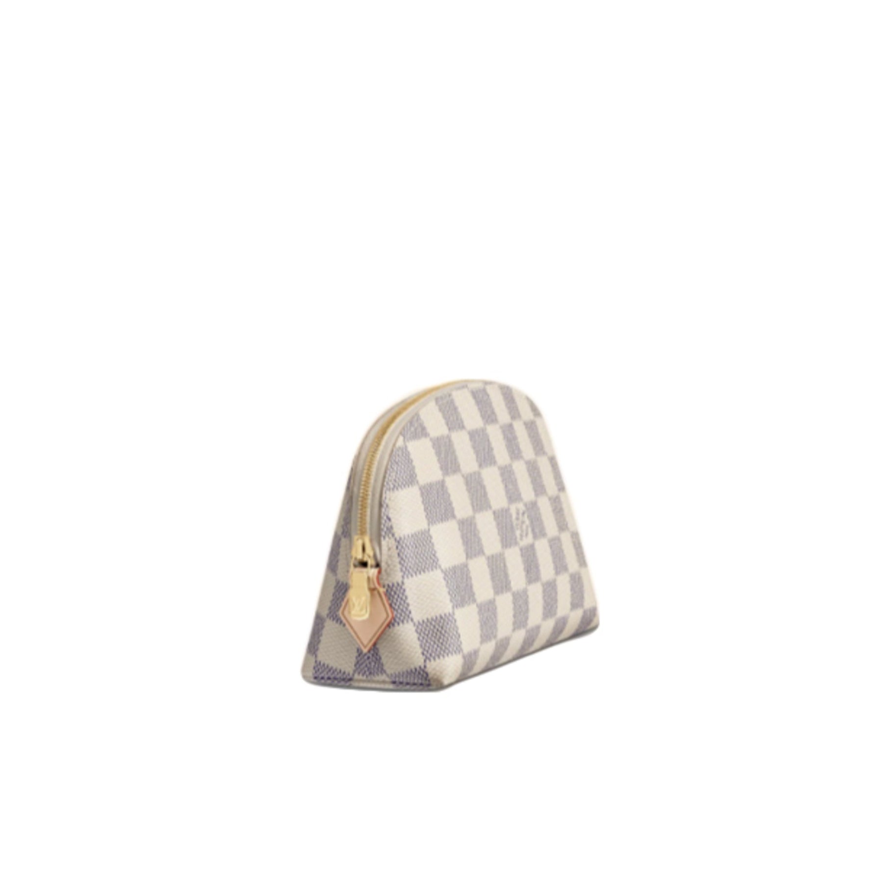 Louis Vuitton Pouch Pochette Cosmetic Damier Azur Canvas