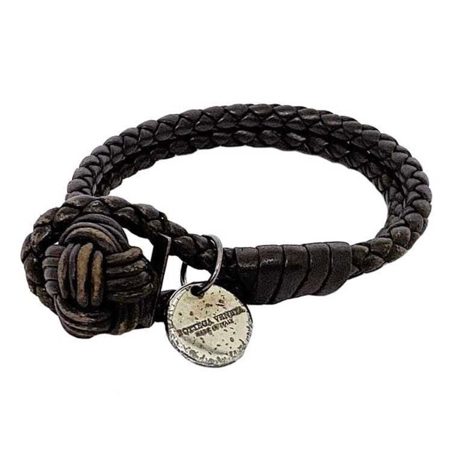 Bottega Veneta Bracelet Intrecciato Leather BOTTEGA VENETA Bangle