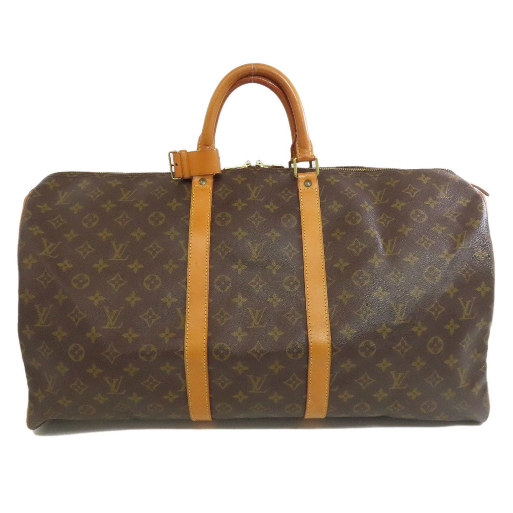 Louis Vuitton Keepall 55 Boston Bag Monogram Canvas LOUIS VUITTON