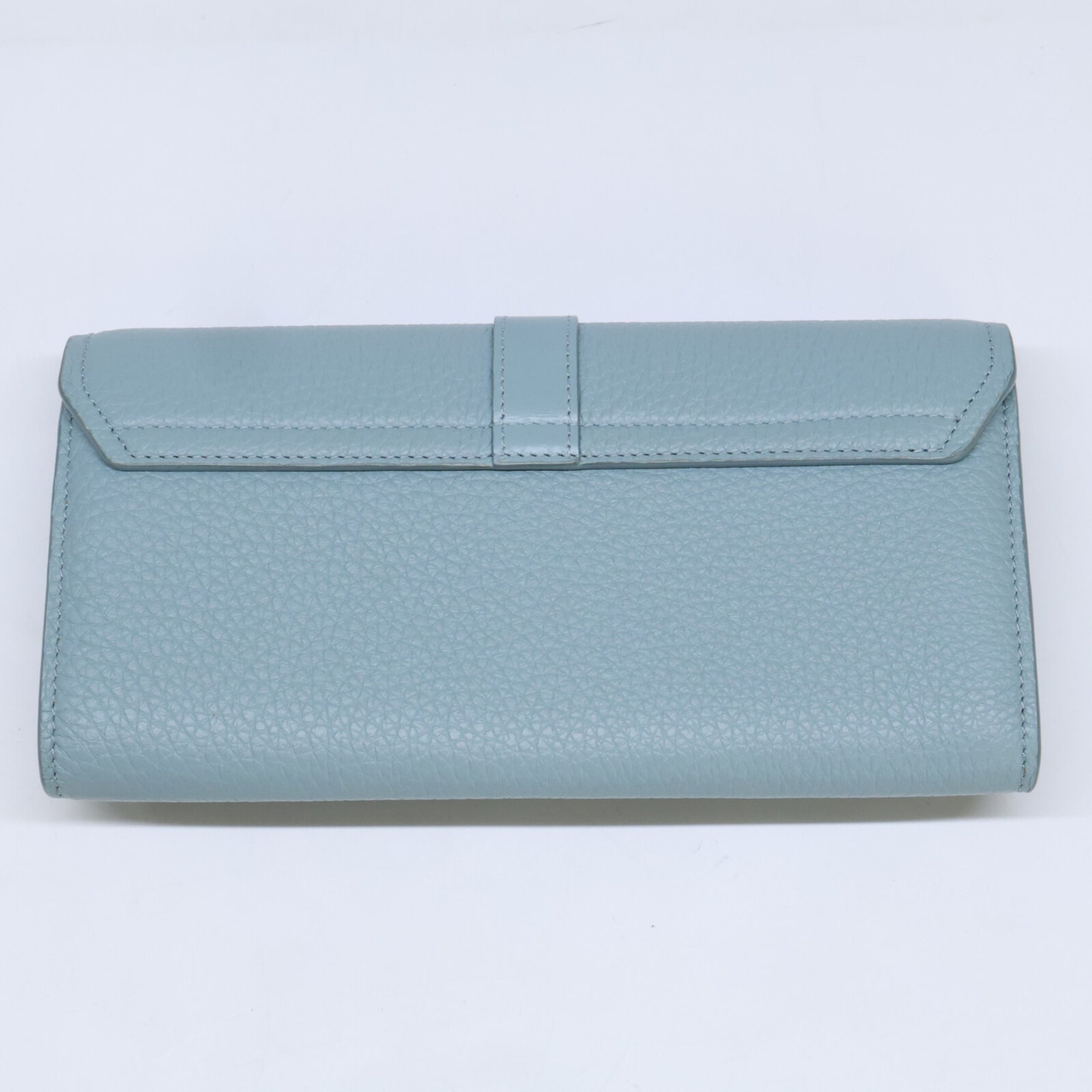 Chloé CHLOE 01-20-99-65 Abby Long Wallet (with Coin Purse) Light Blue
