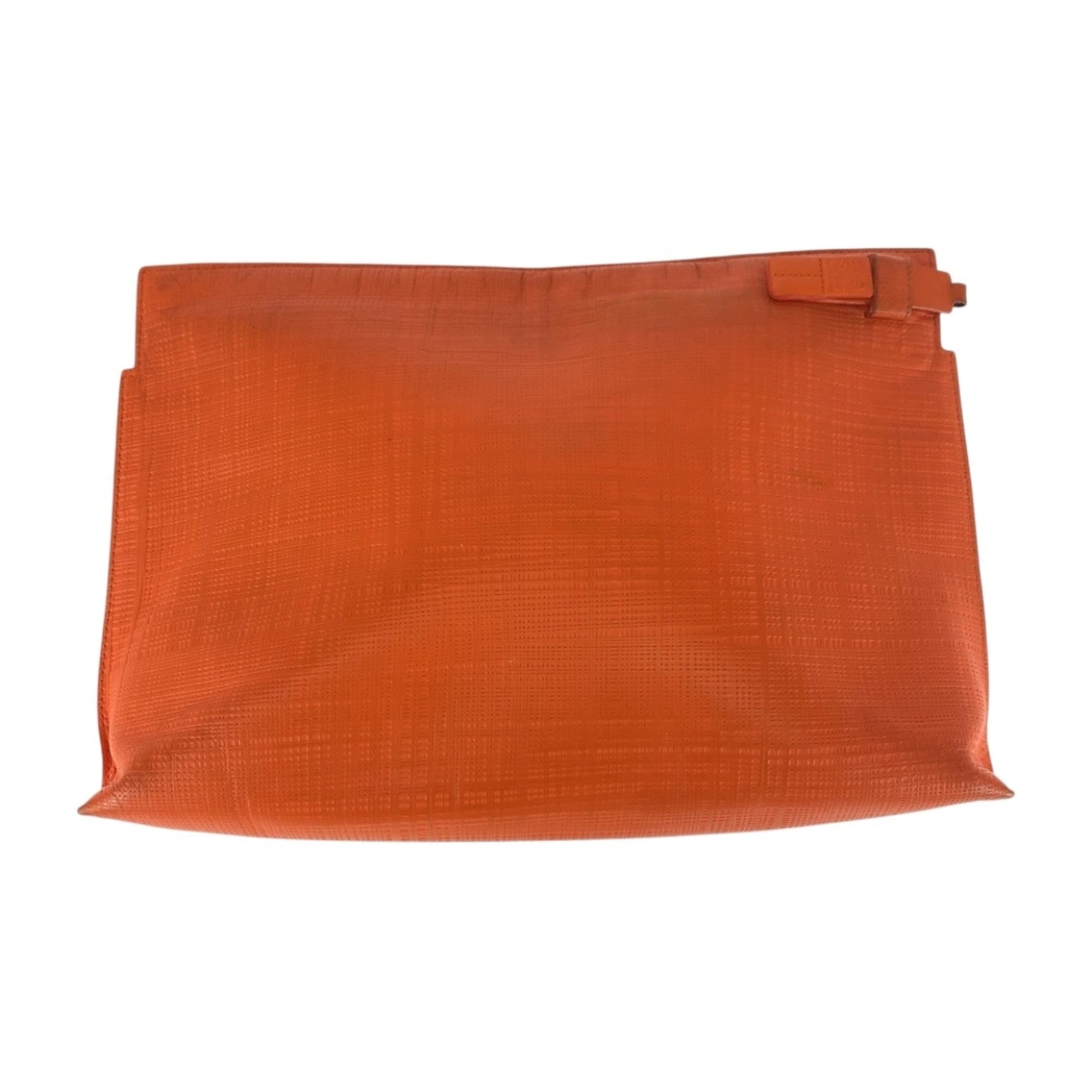 LOEWE Anagram Leather Clutch Bag with Gold Hardware, 101 88