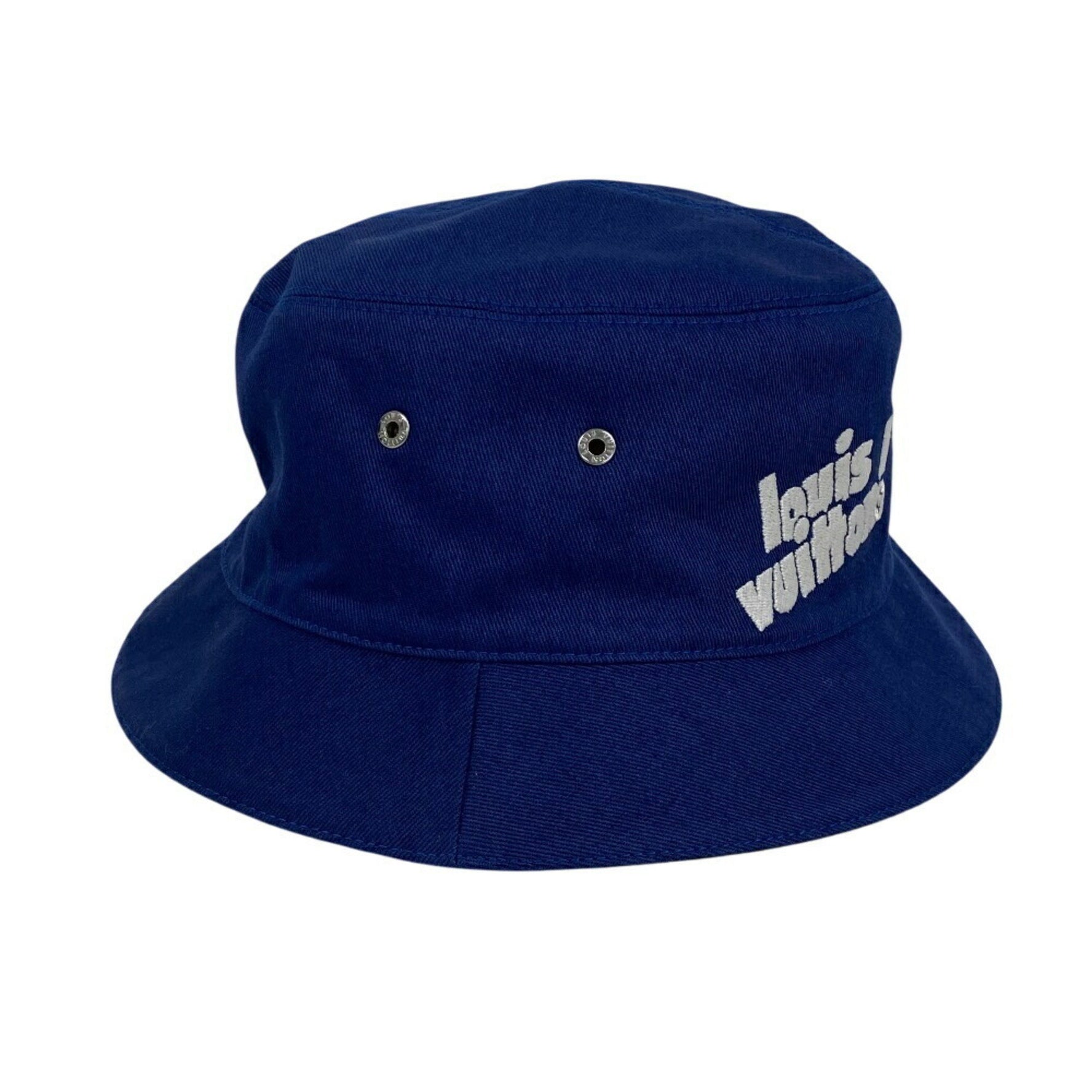 LOUIS VUITTON MP3124 Bonnet Beckett Hat Everyday LV Blue Women's Men's