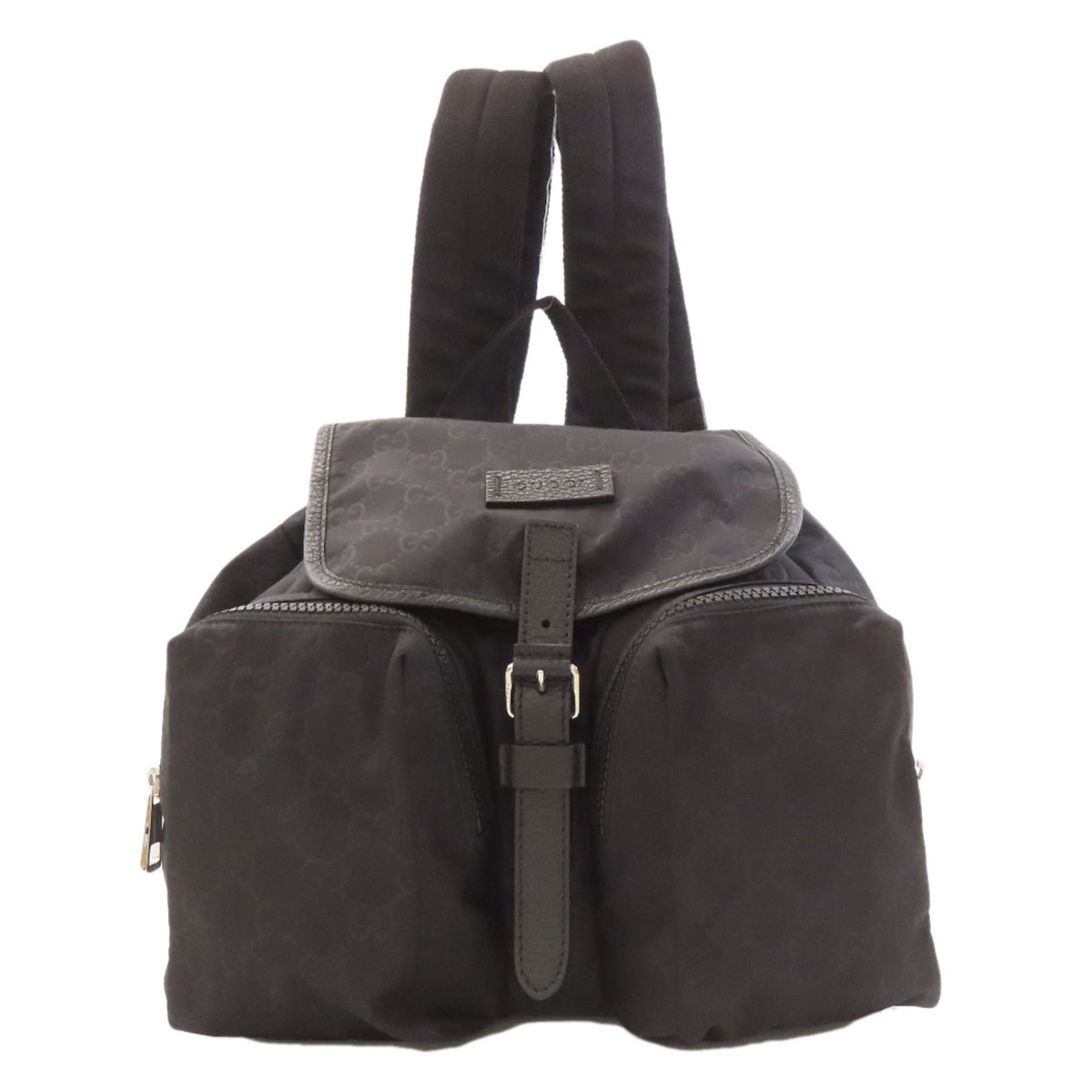 Gucci Outlet GG Pattern Backpack/Daypack Nylon Material