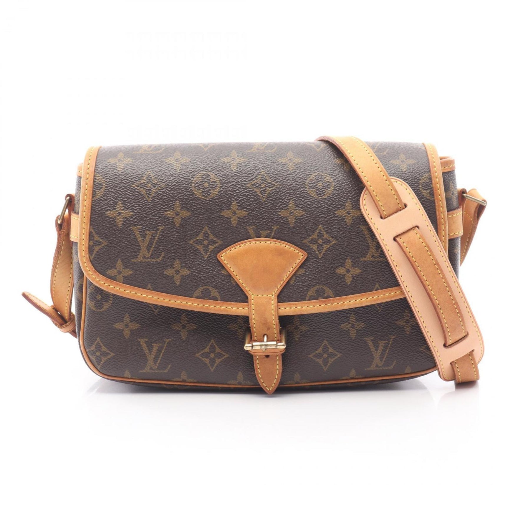 Louis Vuitton Sologne Monogram Shoulder Bag, Coated Canvas and Leather