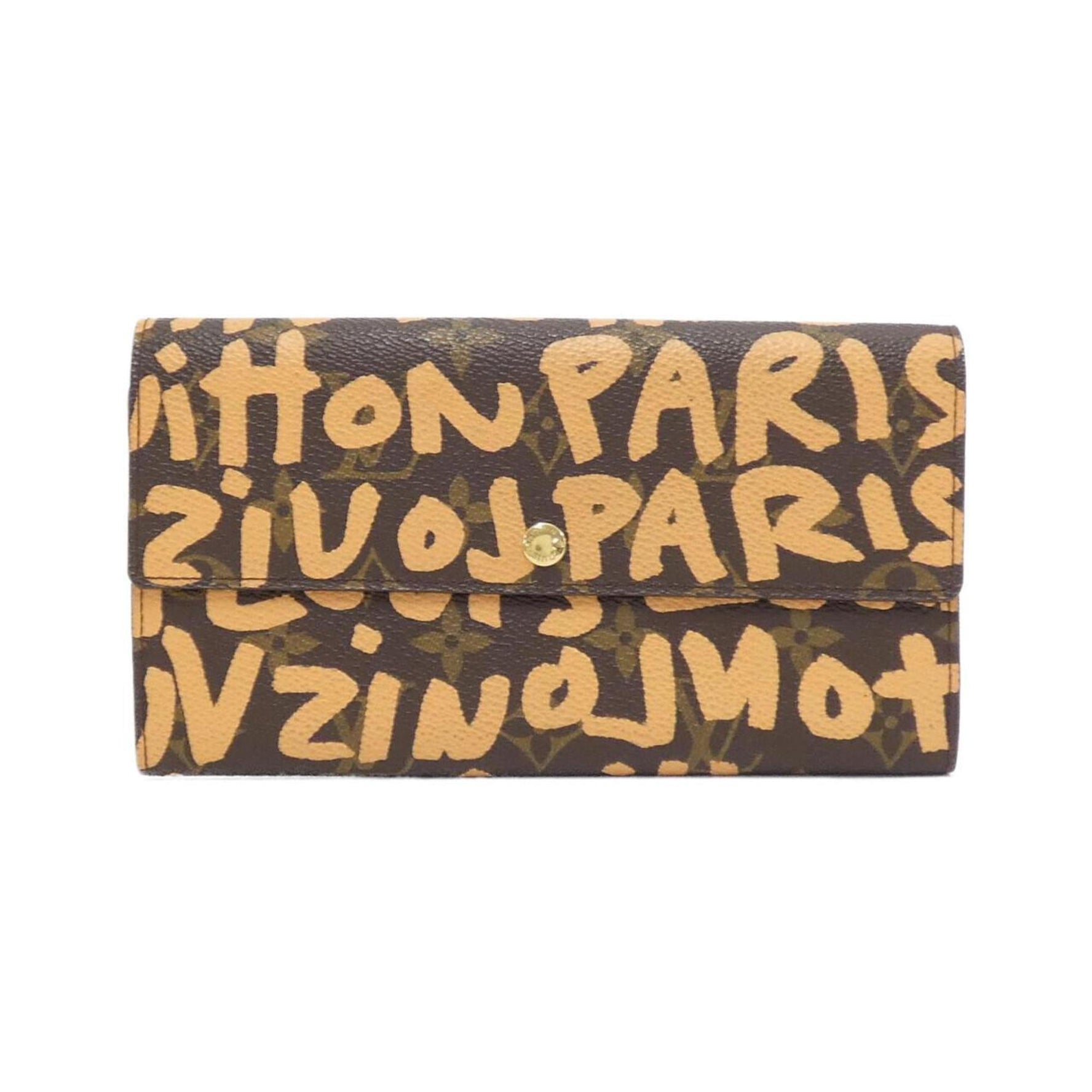 Louis Vuitton Monogram Graffiti Porte Monnaie Credit Wallet