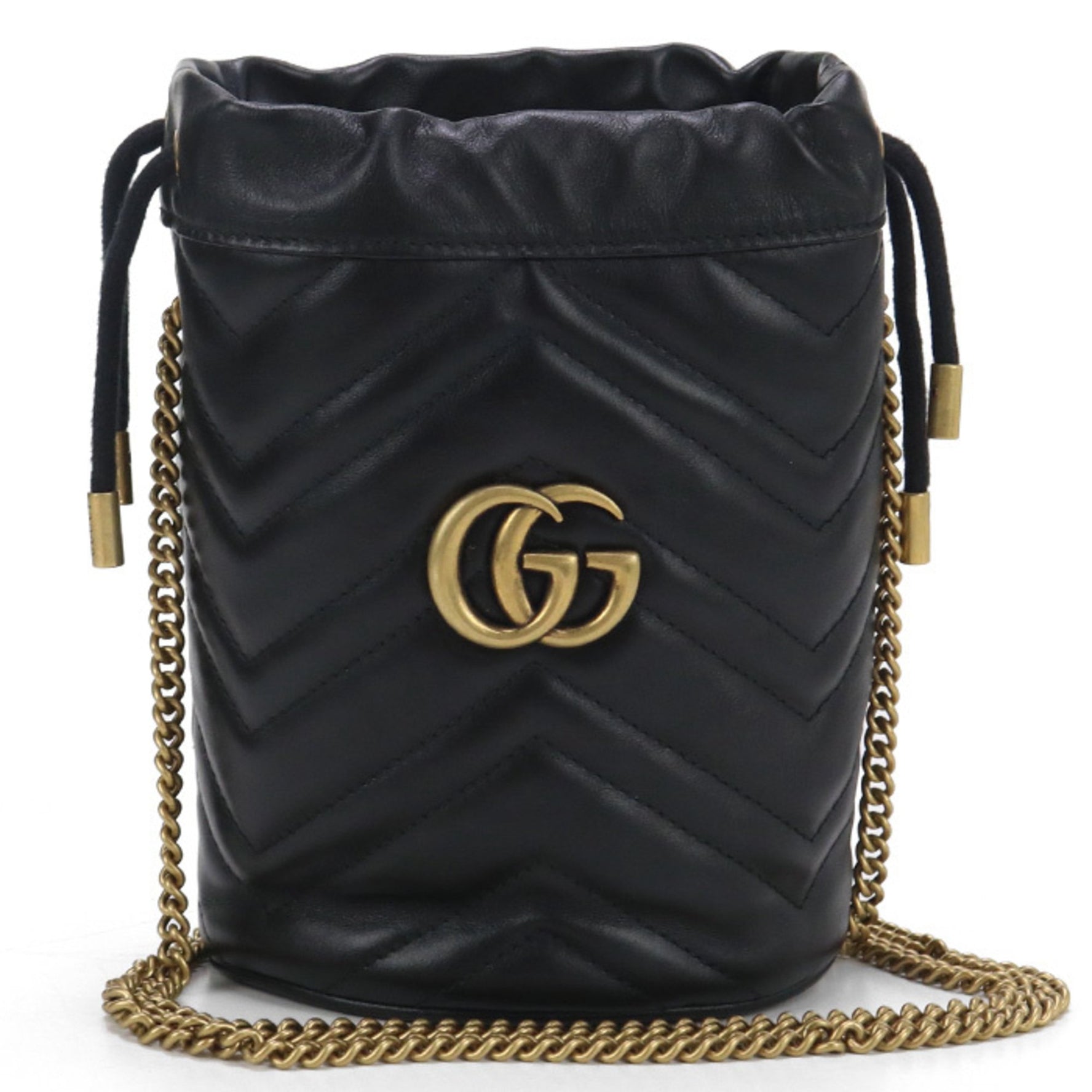 GUCCI GG Marmont Shoulder Bag DTDRT 1000 Small Bucket